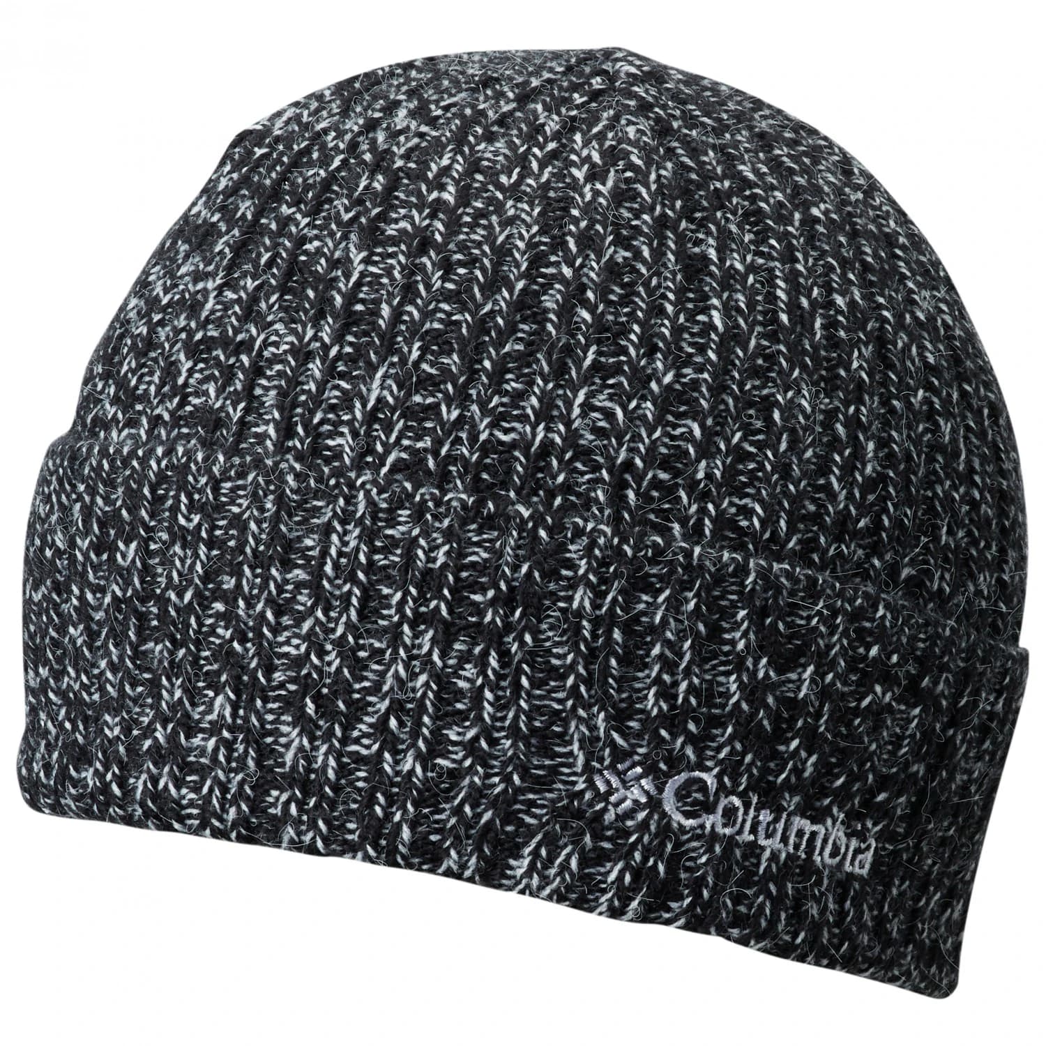 Зимна шапка (beanie) Columbia Columbia Watch Cap Beanie - Black / White Marled