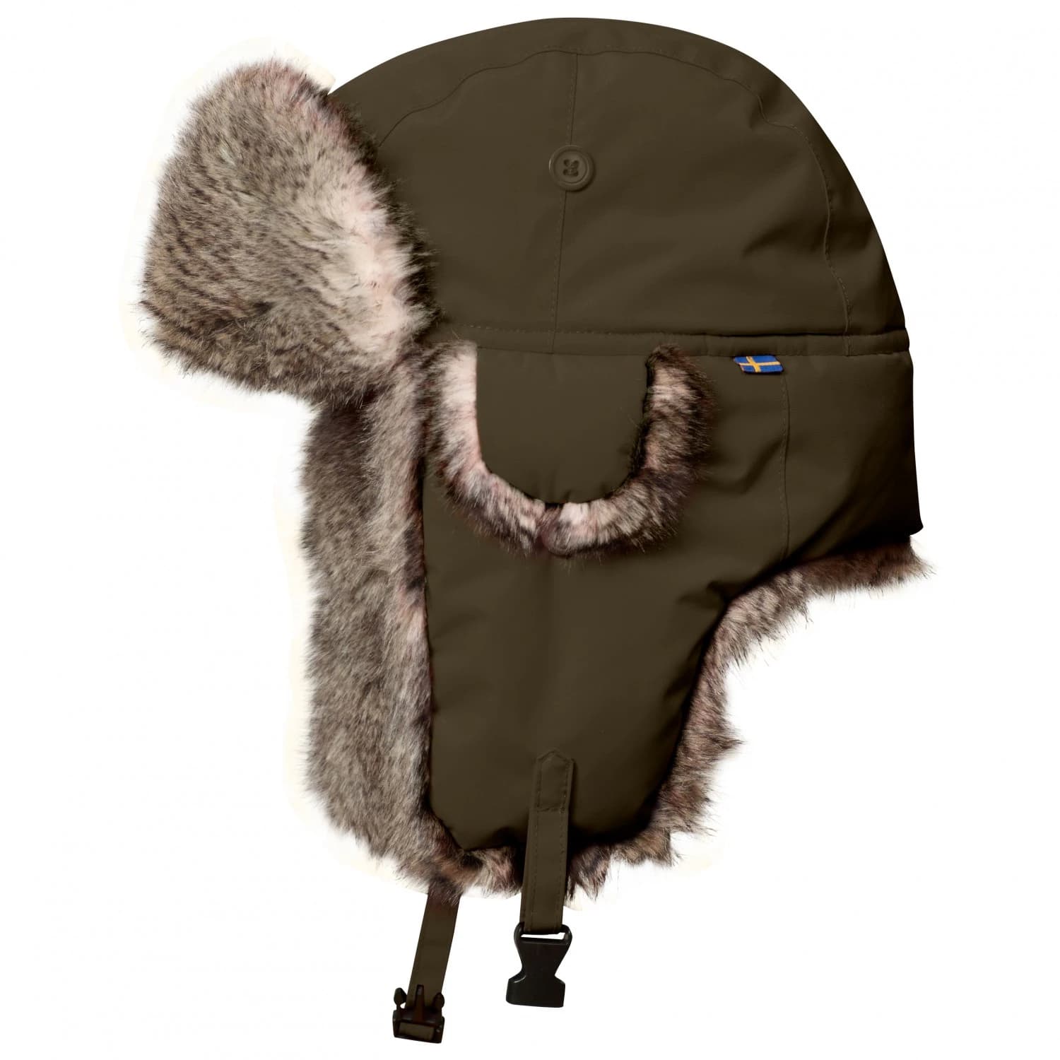 Зимна шапка (beanie) Fjällräven Värmland Heater Beanie - Dark Olive