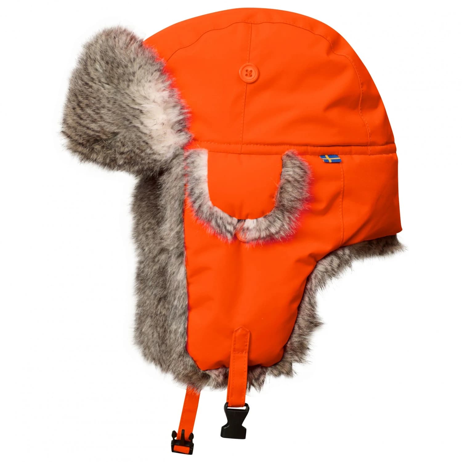 Зимна шапка (beanie) Fjällräven Värmland Heater Beanie - Safety Orange