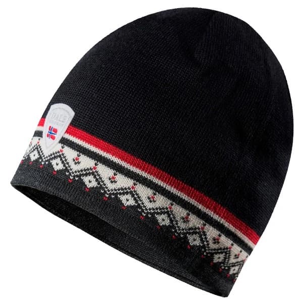Зимна шапка (beanie) Dale of norway Moritz Hat Beanie - Black / Off White / Dark Charcoal
