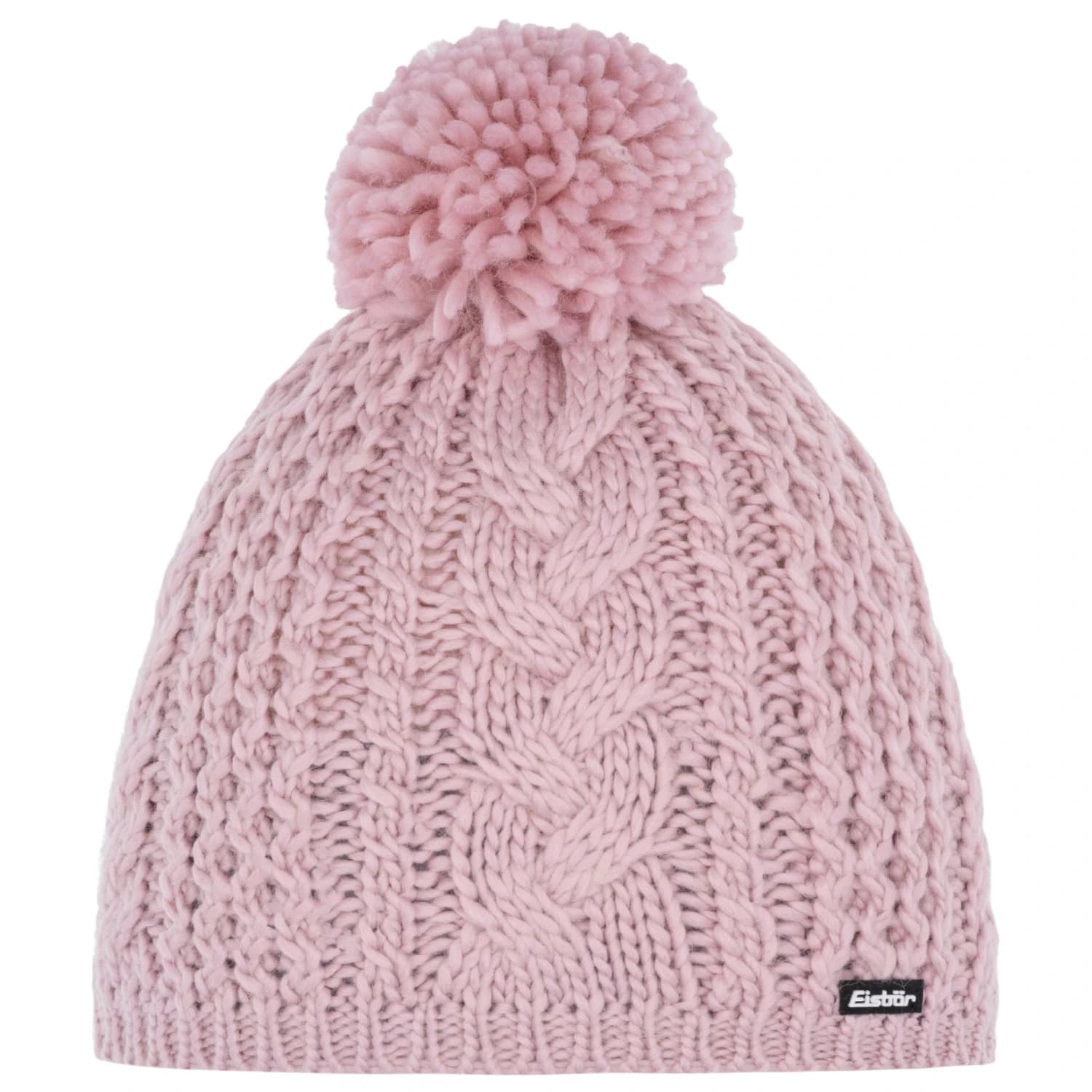 Зимна шапка (beanie) Eisbär Afra Pompon Mütze - Pink Clay