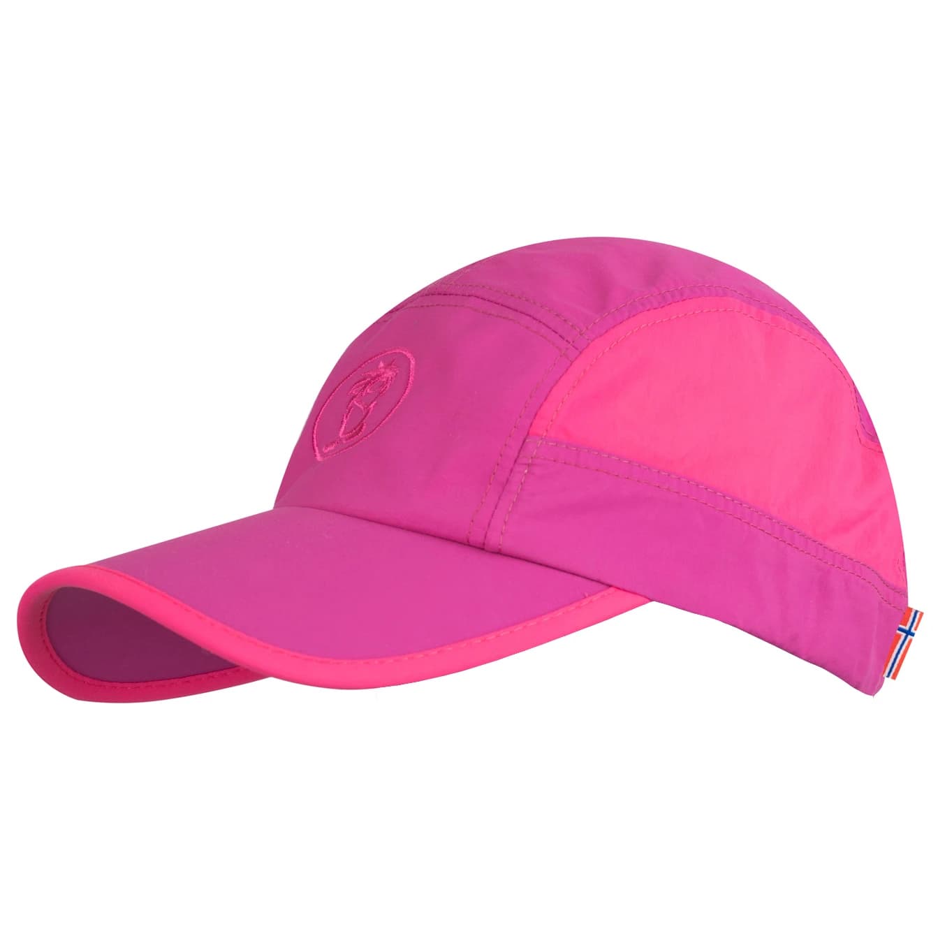 Детска шапка с козирка Trollkids Kids Troll Cap XT Cap - Dark Rose / Magenta