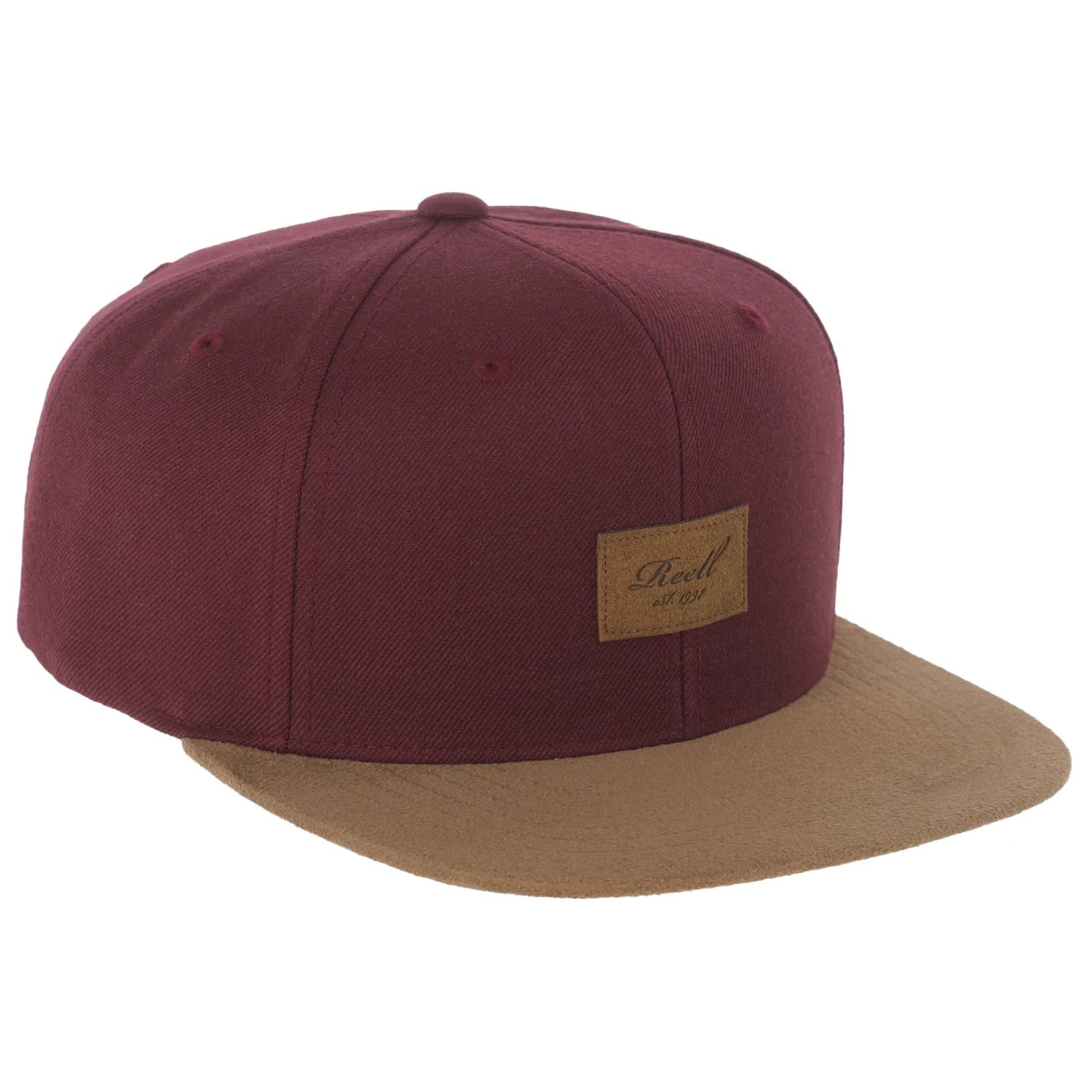 Шапка с козирка Reell Suede Cap - Maroon