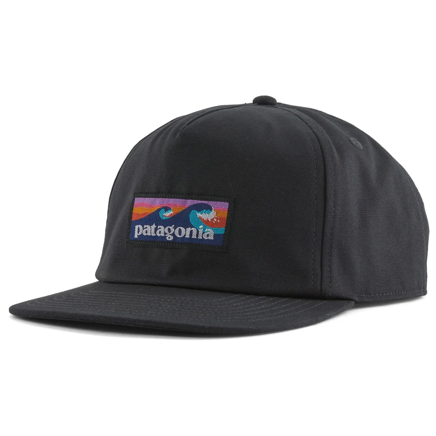 Шапка с козирка Patagonia Boardshort Label Funfarer Cap - Ink Black