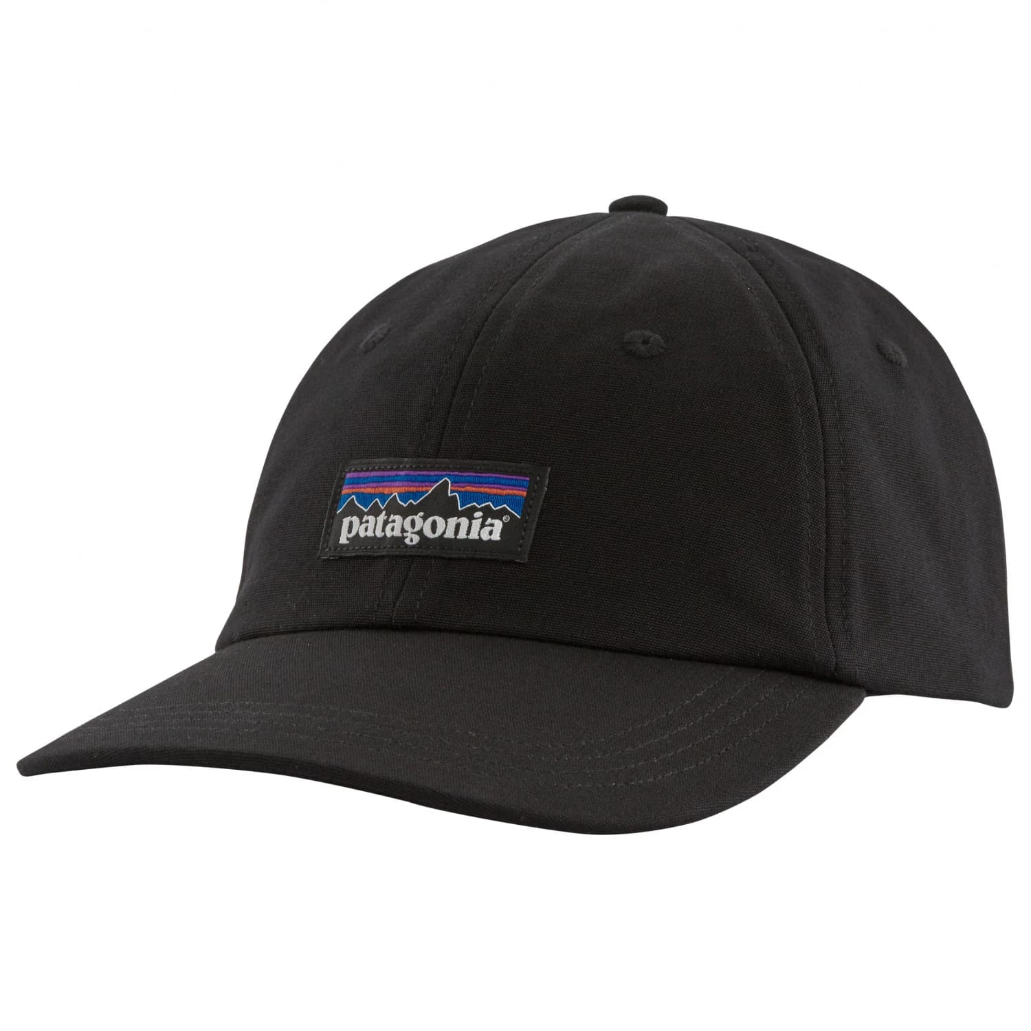 Шапка с козирка Patagonia P-6 Label Trad Cap - Black