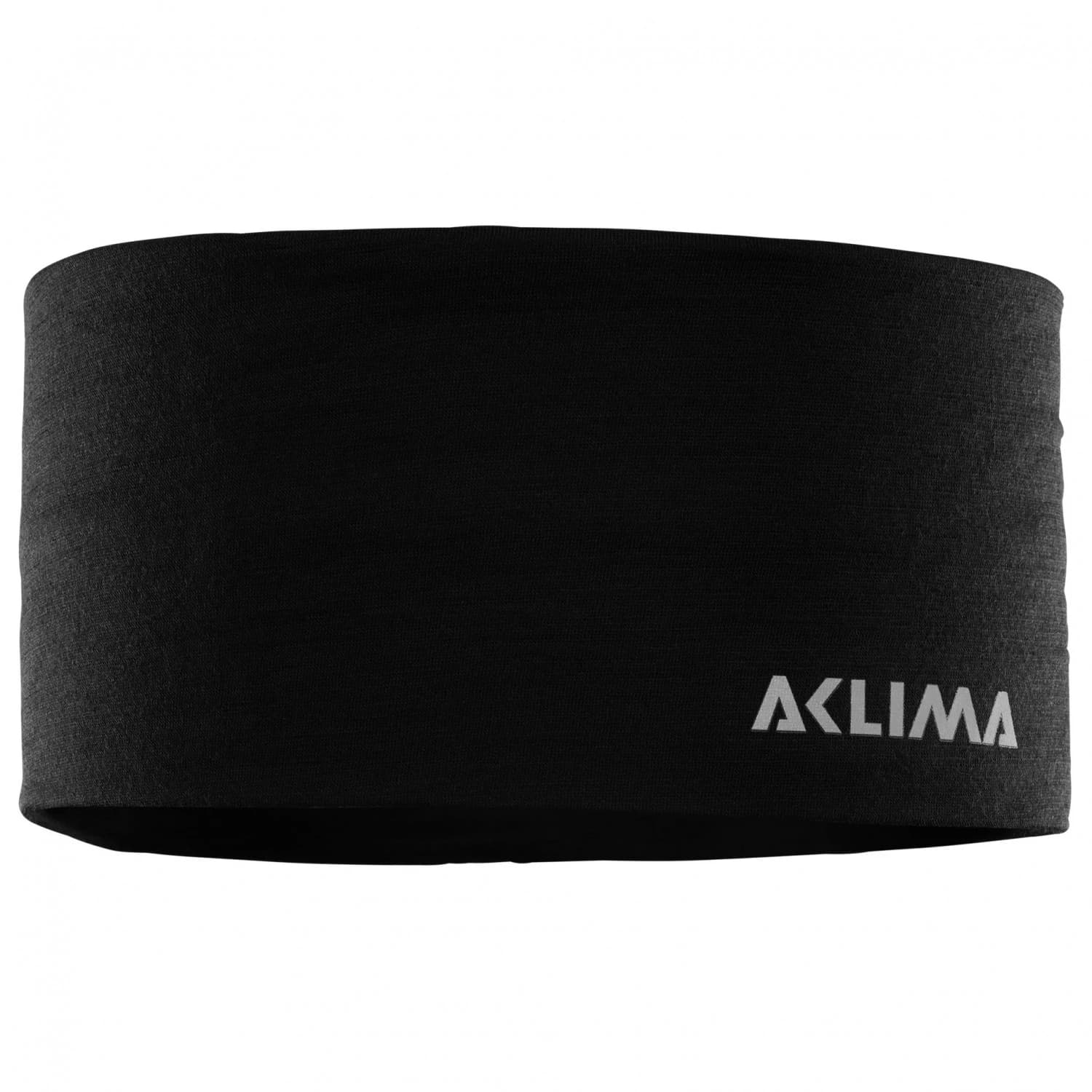Лента за глава Aclima Lightwool Headband - Jet Black