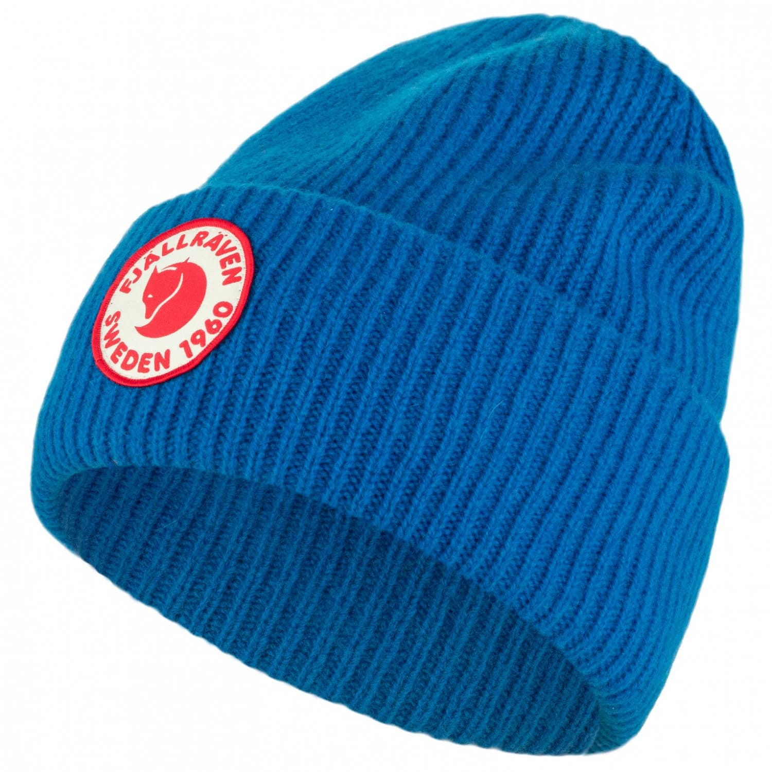 Зимна шапка (beanie) Fjällräven 1960 Logo Hat Beanie - Alpine Blue