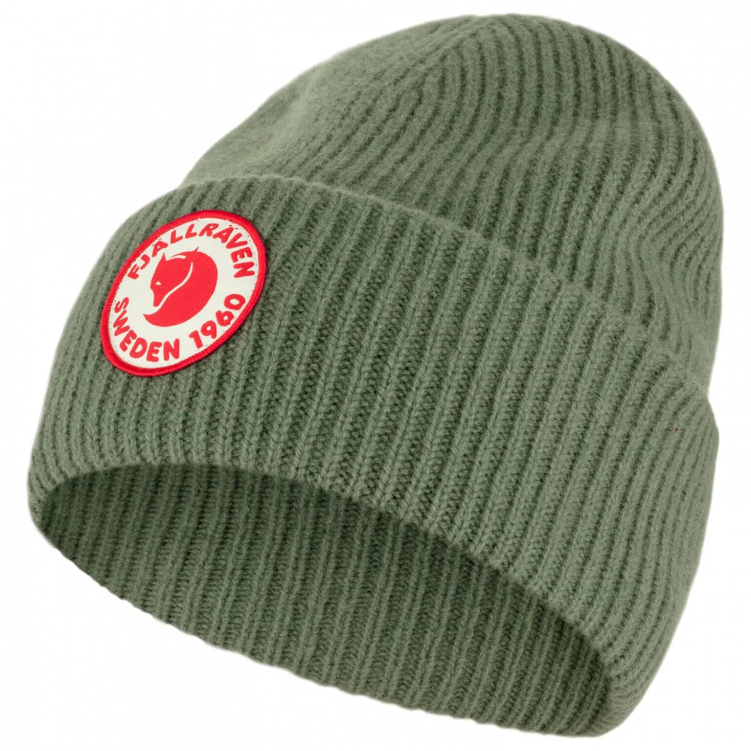 Зимна шапка (beanie) Fjällräven 1960 Logo Hat Beanie - Caper Green