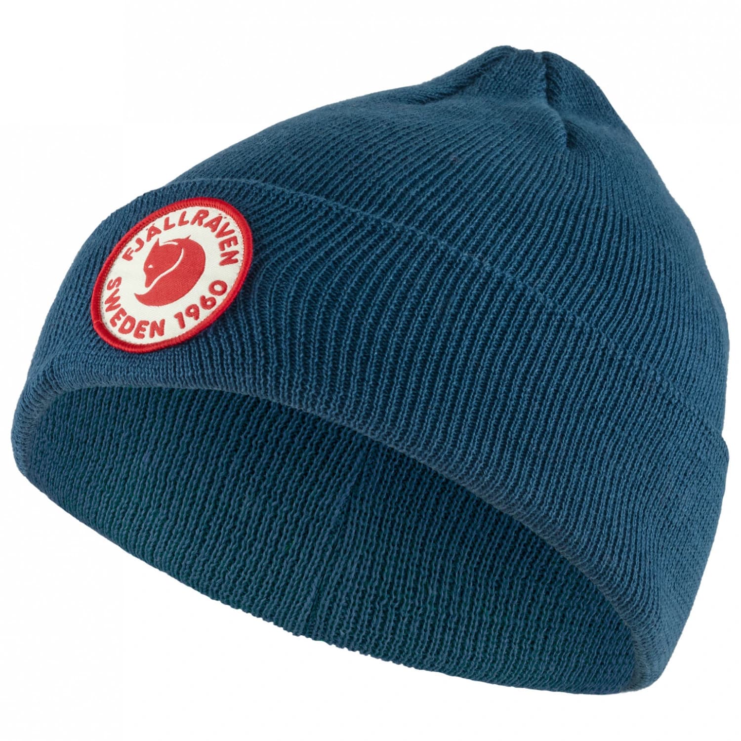 Детска зимна шапка (beanie) Fjällräven Kid's Kids 1960 Logo Hat Beanie - Storm