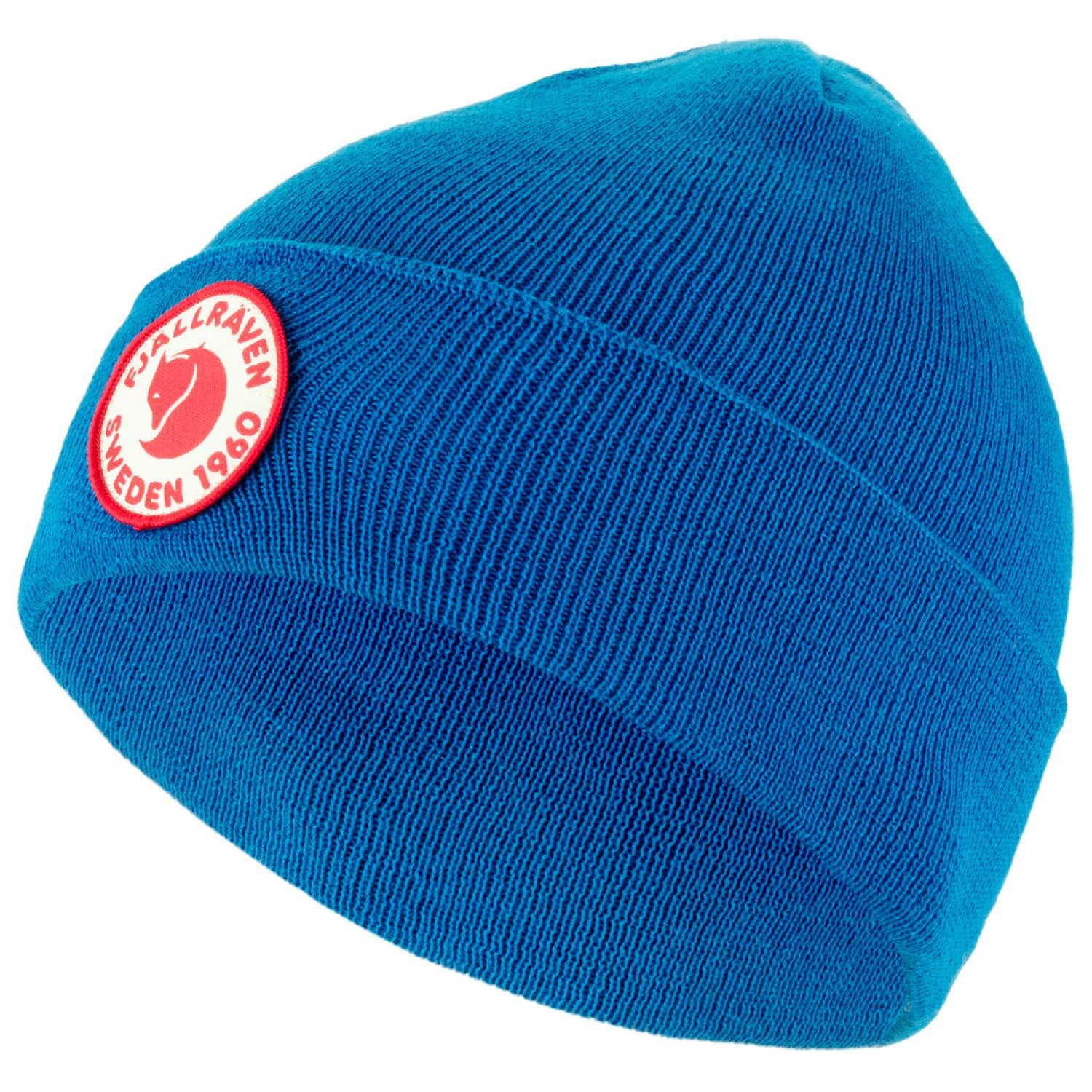 Детска зимна шапка (beanie) Fjällräven Kid's Kids 1960 Logo Hat Beanie - Alpine Blue