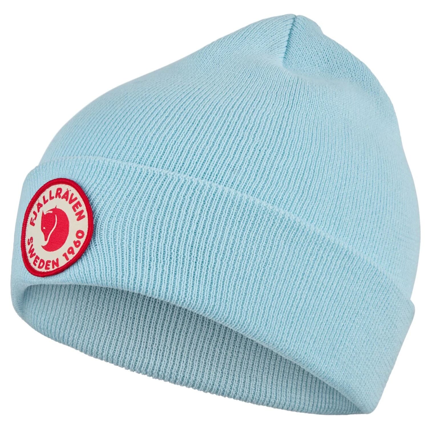 Детска зимна шапка (beanie) Fjällräven Kid's Kids 1960 Logo Hat Beanie - Breeze Blue