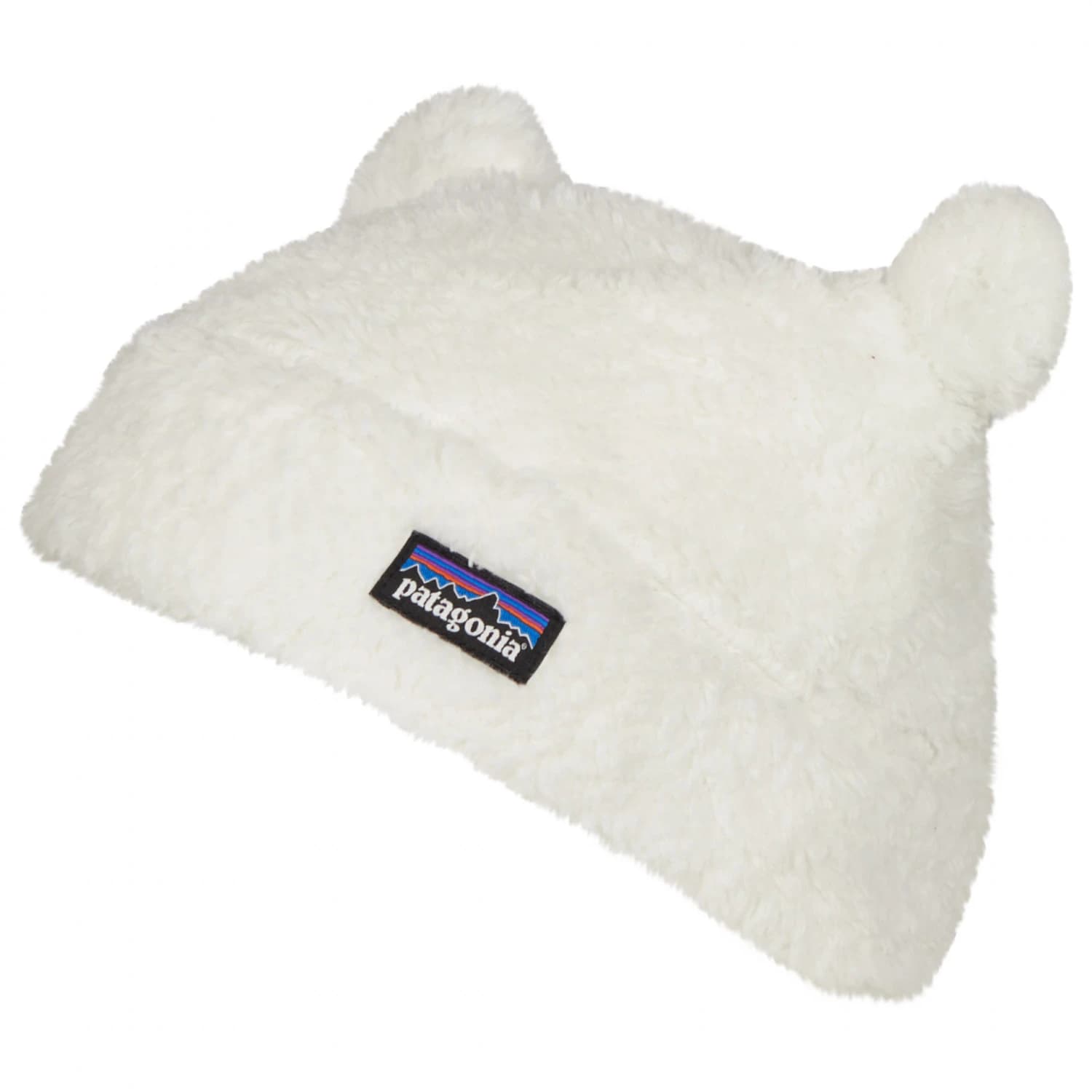 Зимна шапка (beanie) Patagonia Baby's Furry Friends Hat Beanie - Birch White