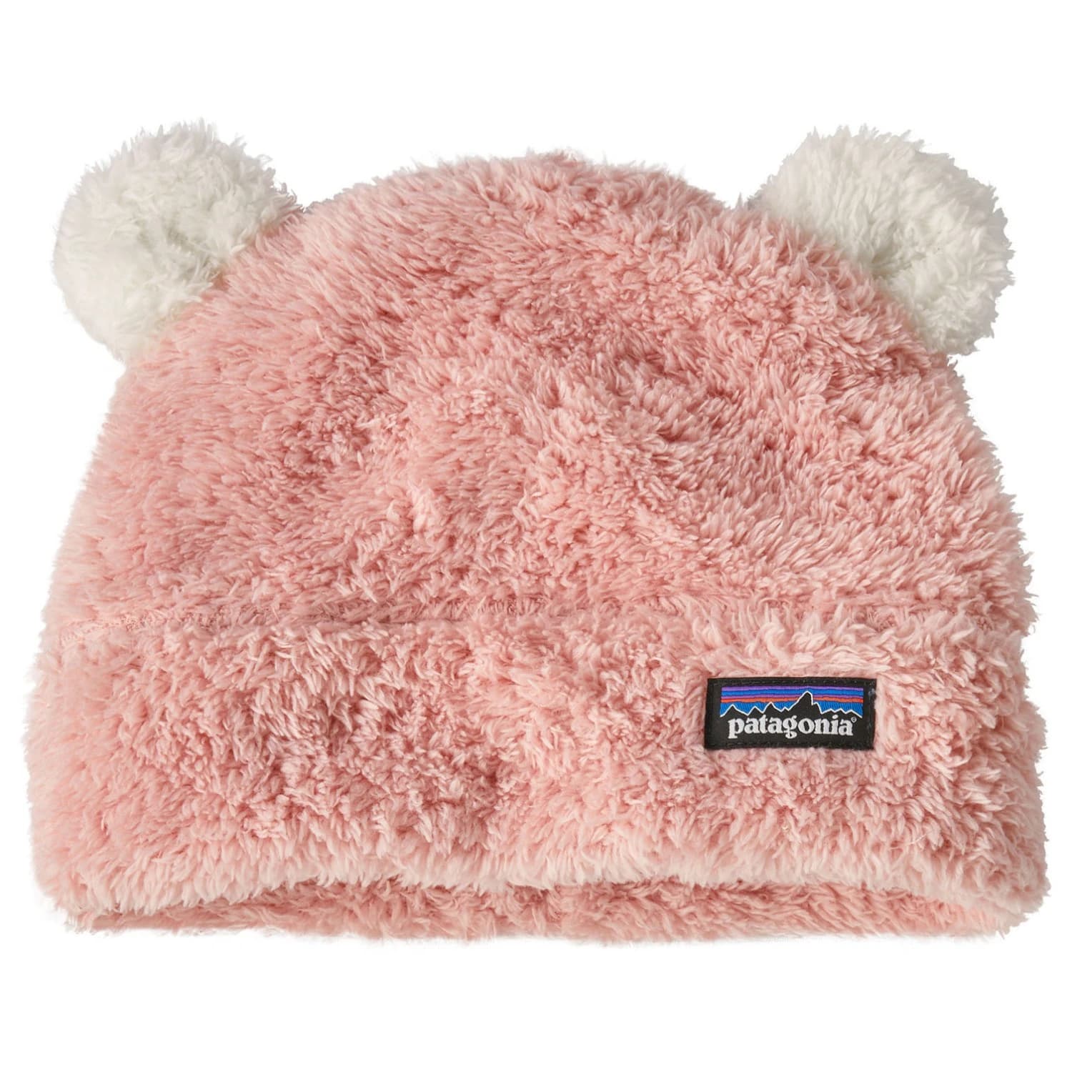 Зимна шапка (beanie) Patagonia Baby's Furry Friends Hat Beanie - Mallow Pink