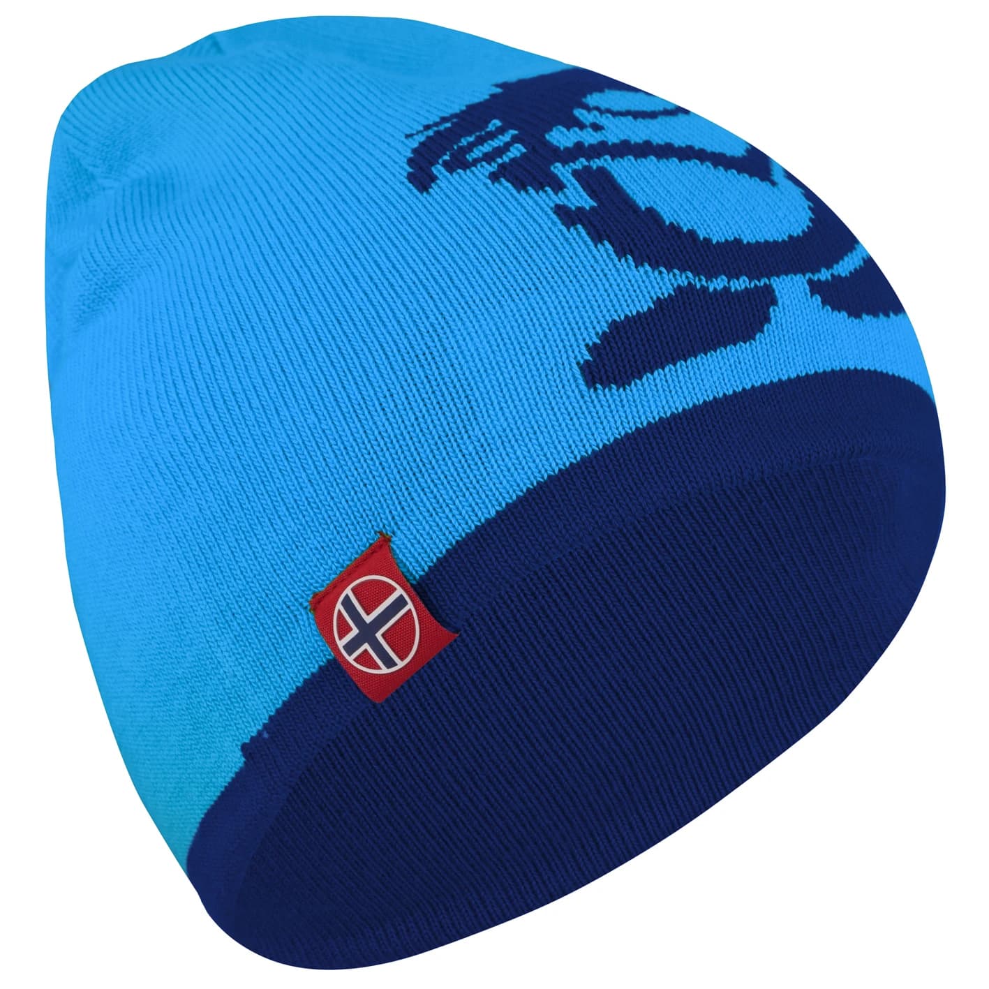 Детска зимна шапка (beanie) Trollkids Kid's Troll Beanie - Navy / Medium Blue