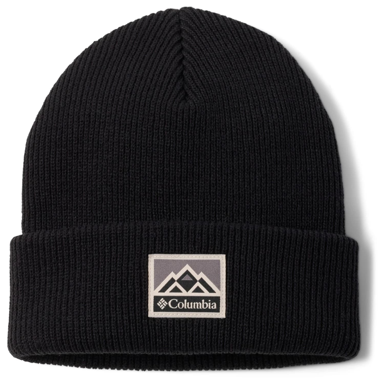 Зимна шапка (beanie) Columbia Whirlibird Cuffed Beanie - Black / Mountains