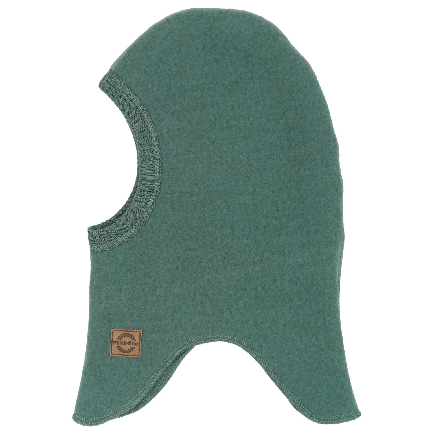 Детска балаклава Mikk-line Kid's Wool Fullface Cap - Balsam Green