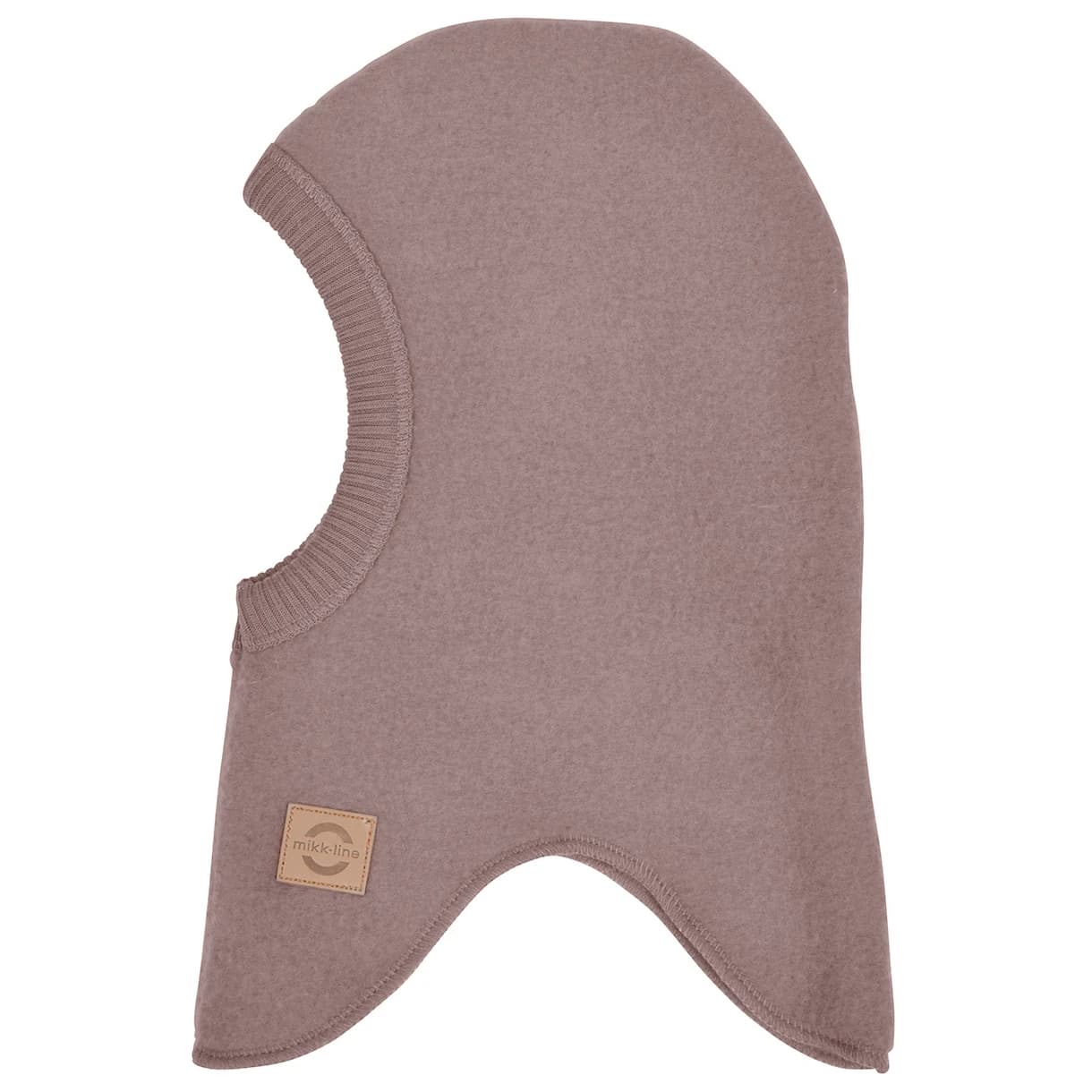 Детска балаклава Mikk-Line Kid's Wool Fullface Cap - Twilight Mauve