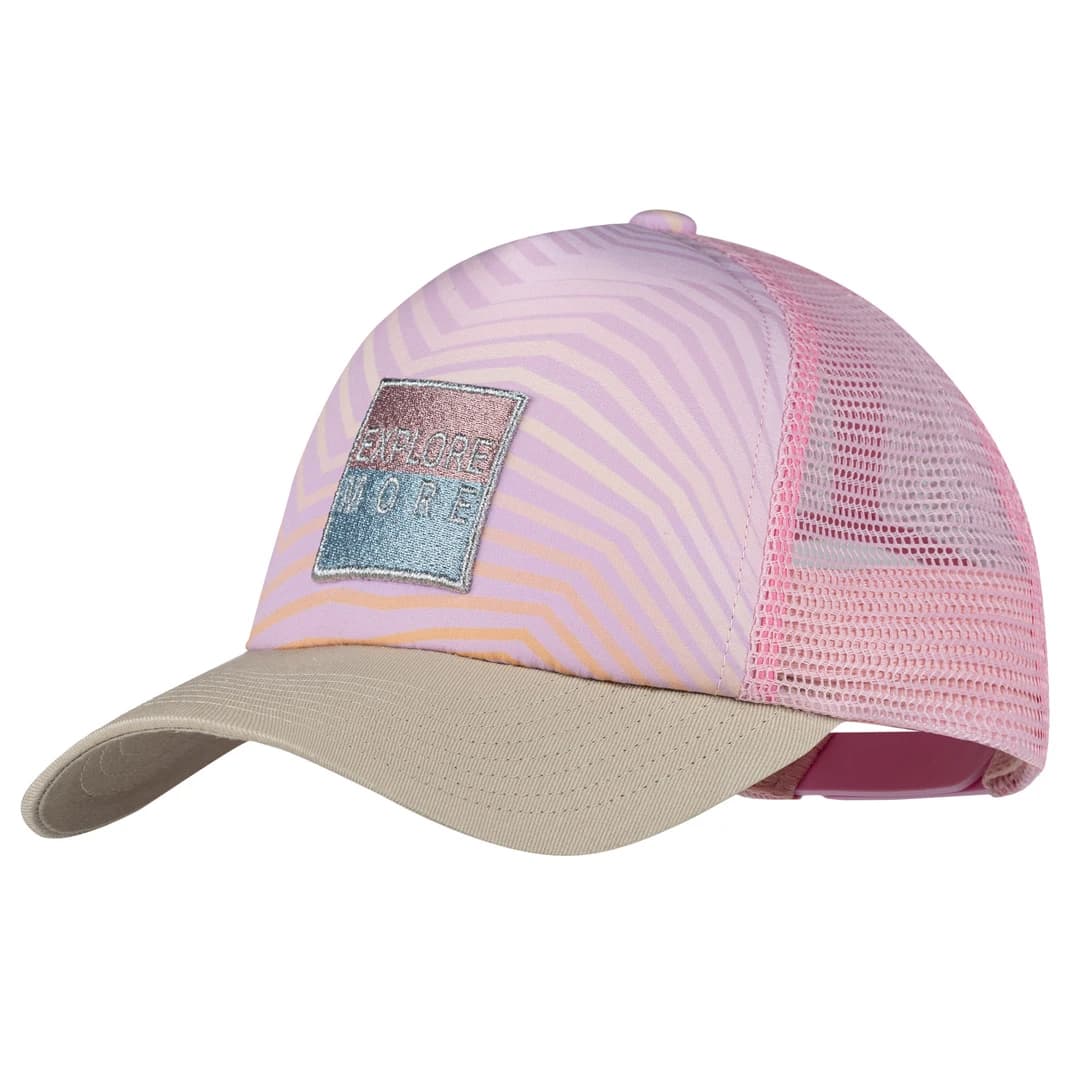 Детска шапка с козирка Buff Kid's Trucker Cap - Orchid