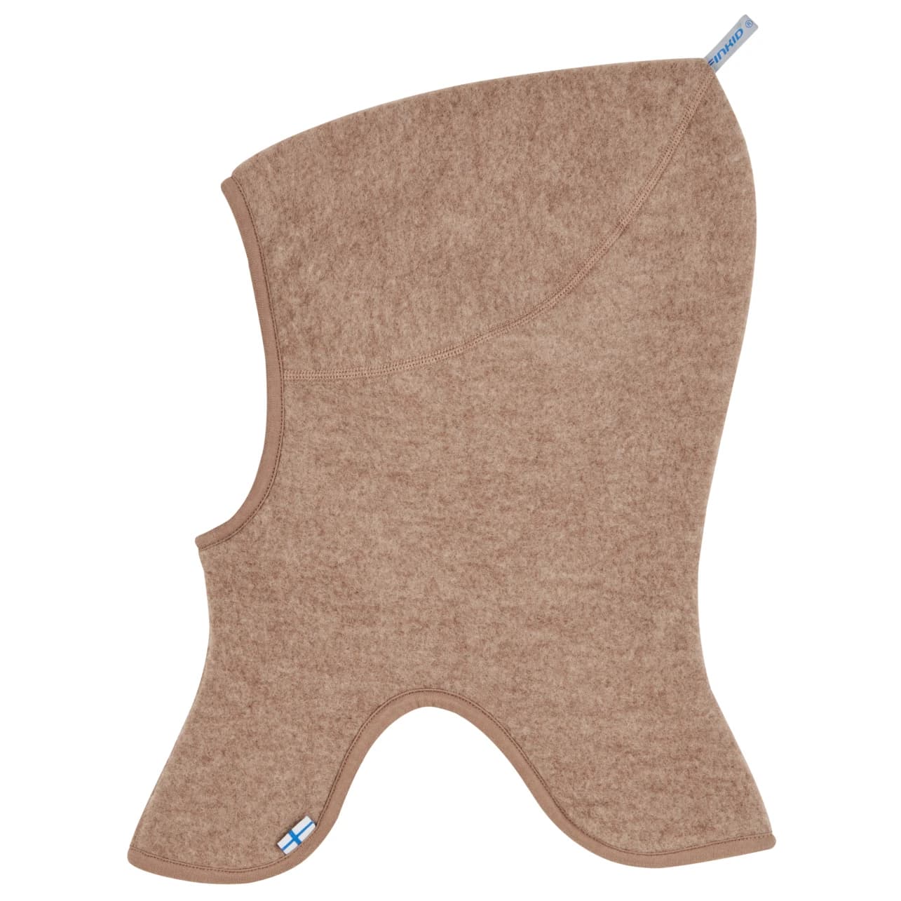 Детска балаклава Finkid Kid's Luola Wool Balaclava - Camel