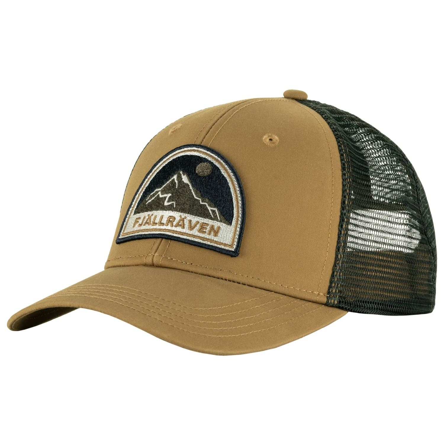 Шапка с козирка Fjällräven Badge Långtradarkeps Cap - Buckwheat Brown