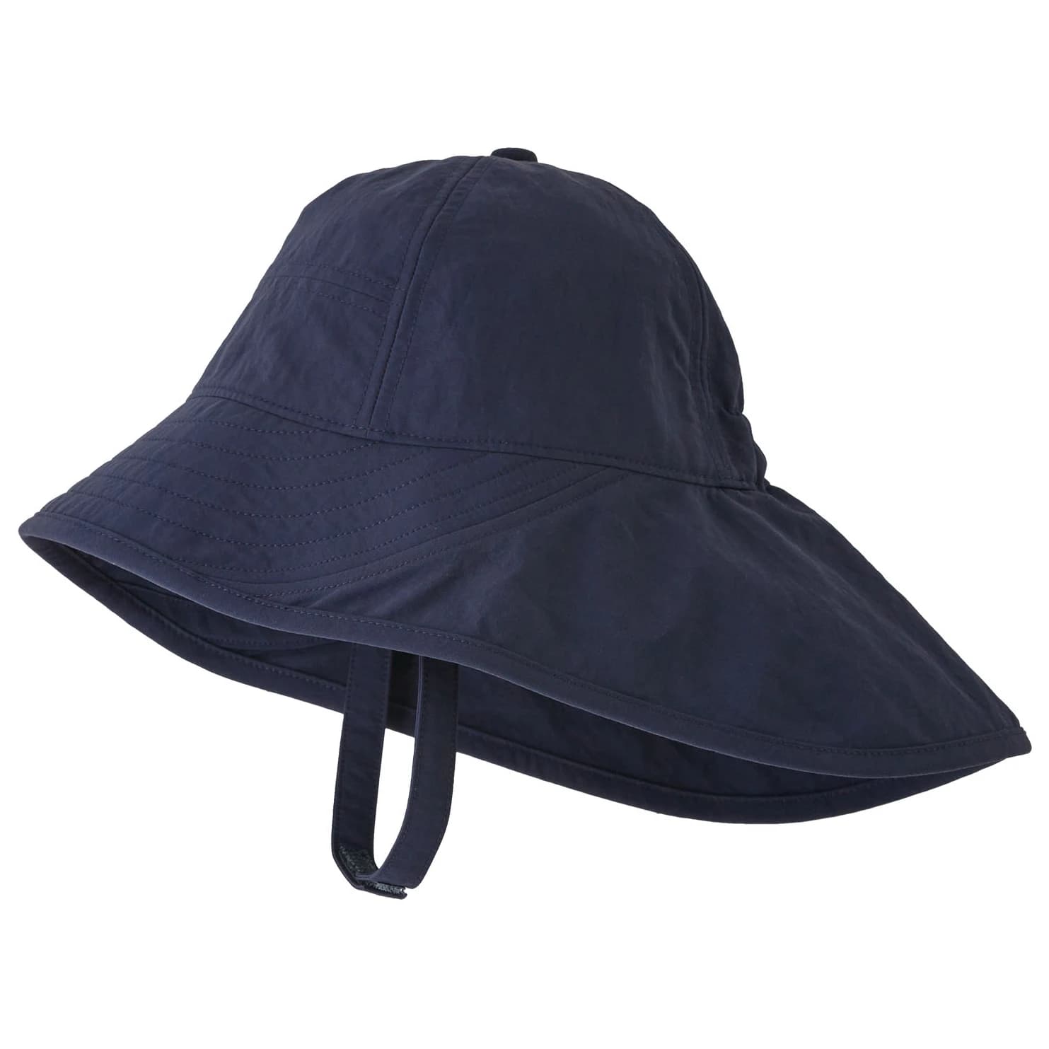 Детска шапка Patagonia Kid's Block-The-Sun Hat - New Navy