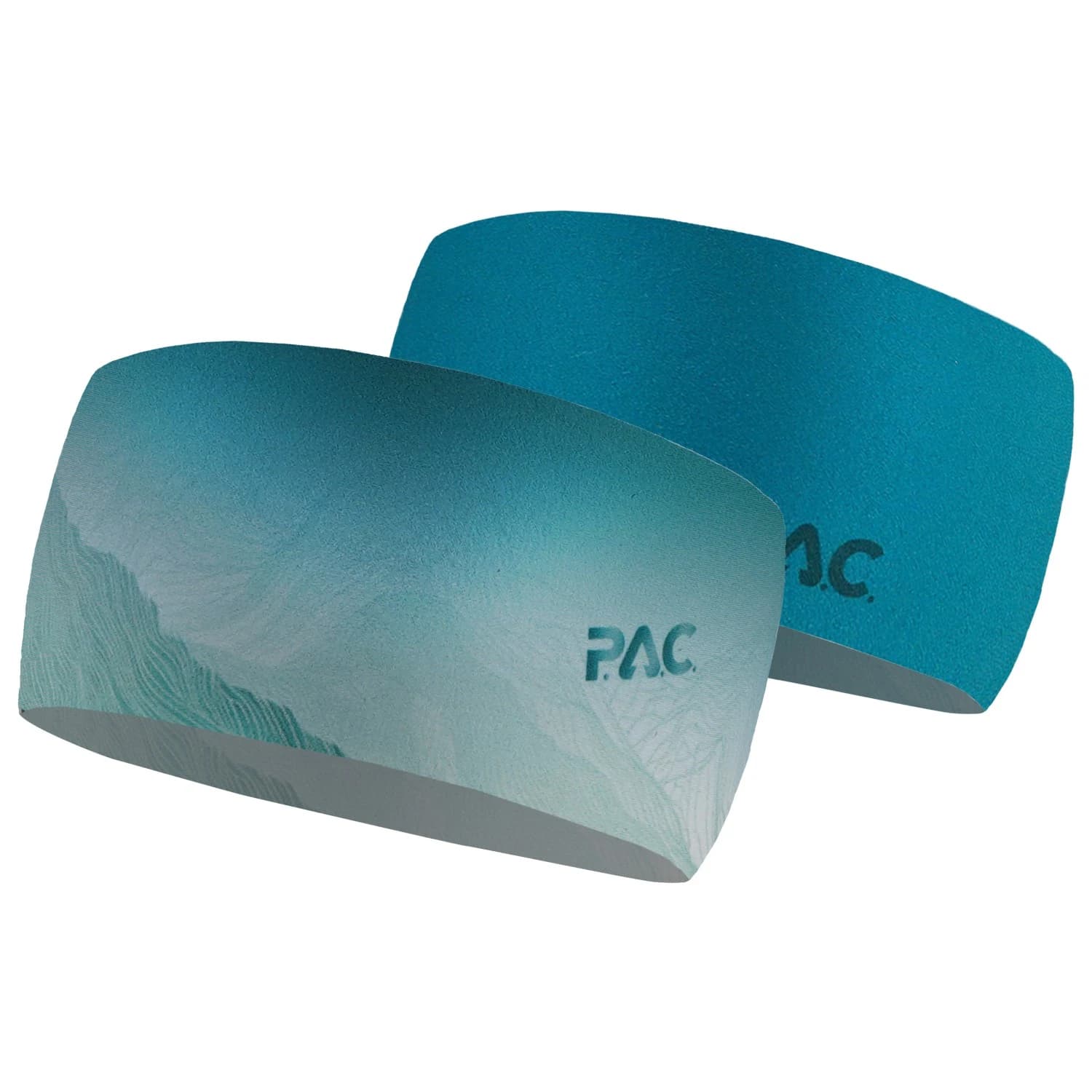 Лента за глава P.A.C. Recycled Seamless Headband - Tuqoise Mountains