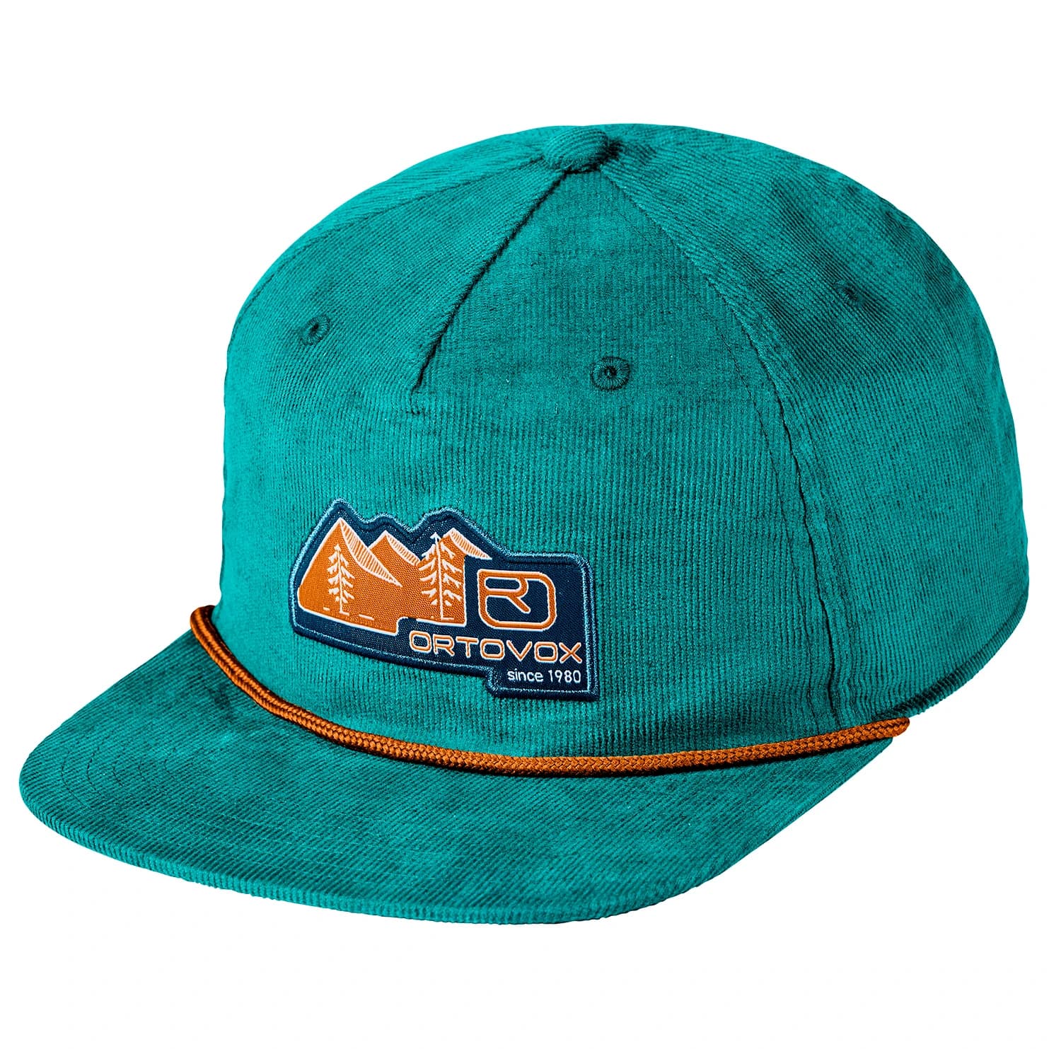 Шапка с козирка Ortovox Vintage Badge Cap - Pacific Green