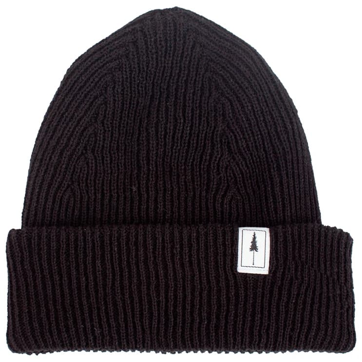 Зимна шапка (beanie) Nikin Treeanie Folded Ripped Beanie - Black