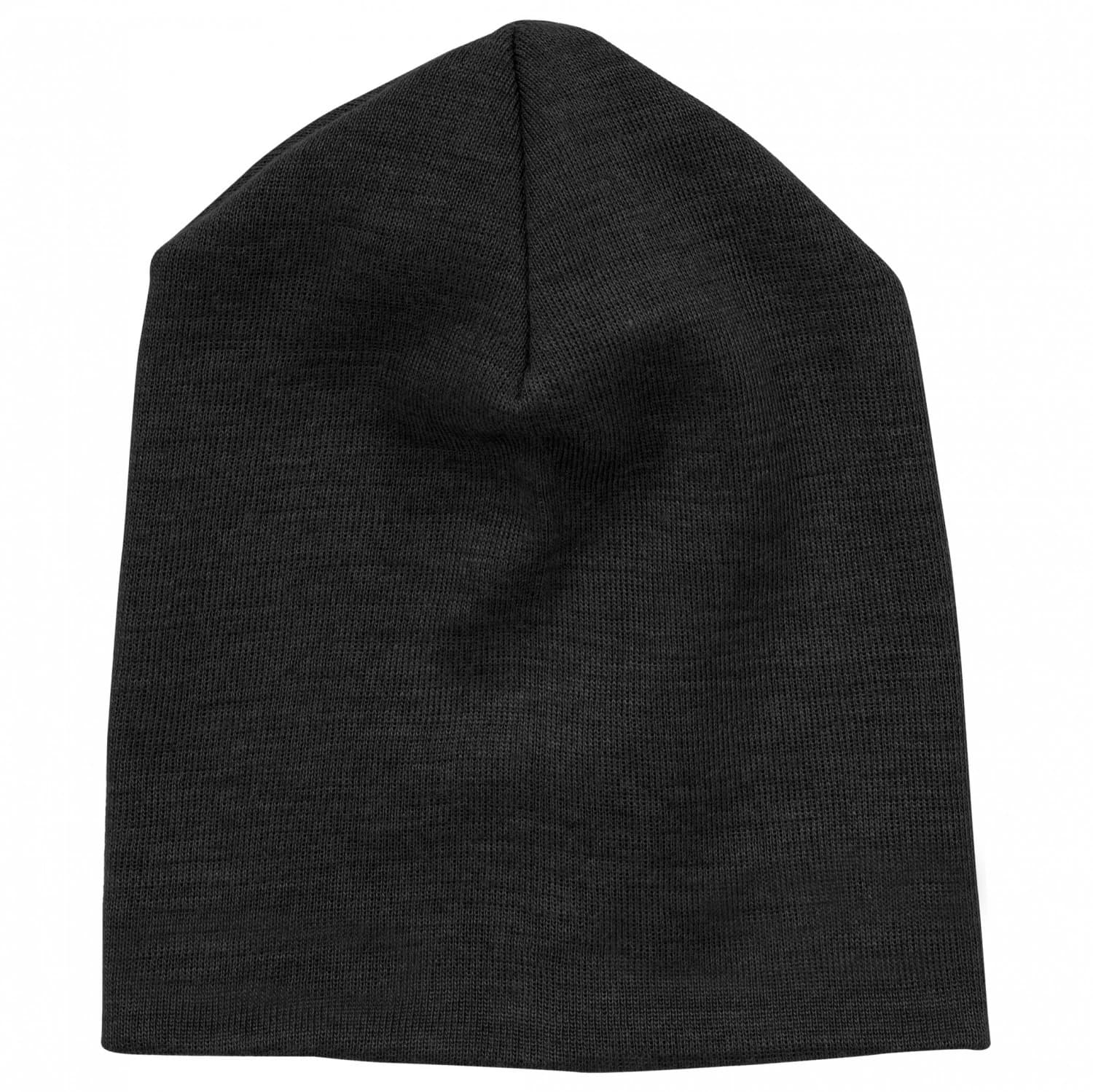 Зимна шапка (beanie) Engel Fine Ribbed Hat Beanie - Black