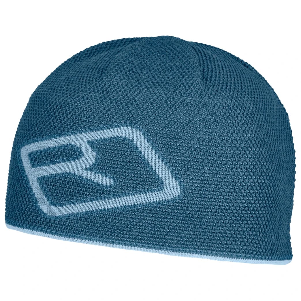 Зимна шапка (beanie) Ortovox Merino Logo Knit Beanie - Light Nunatak
