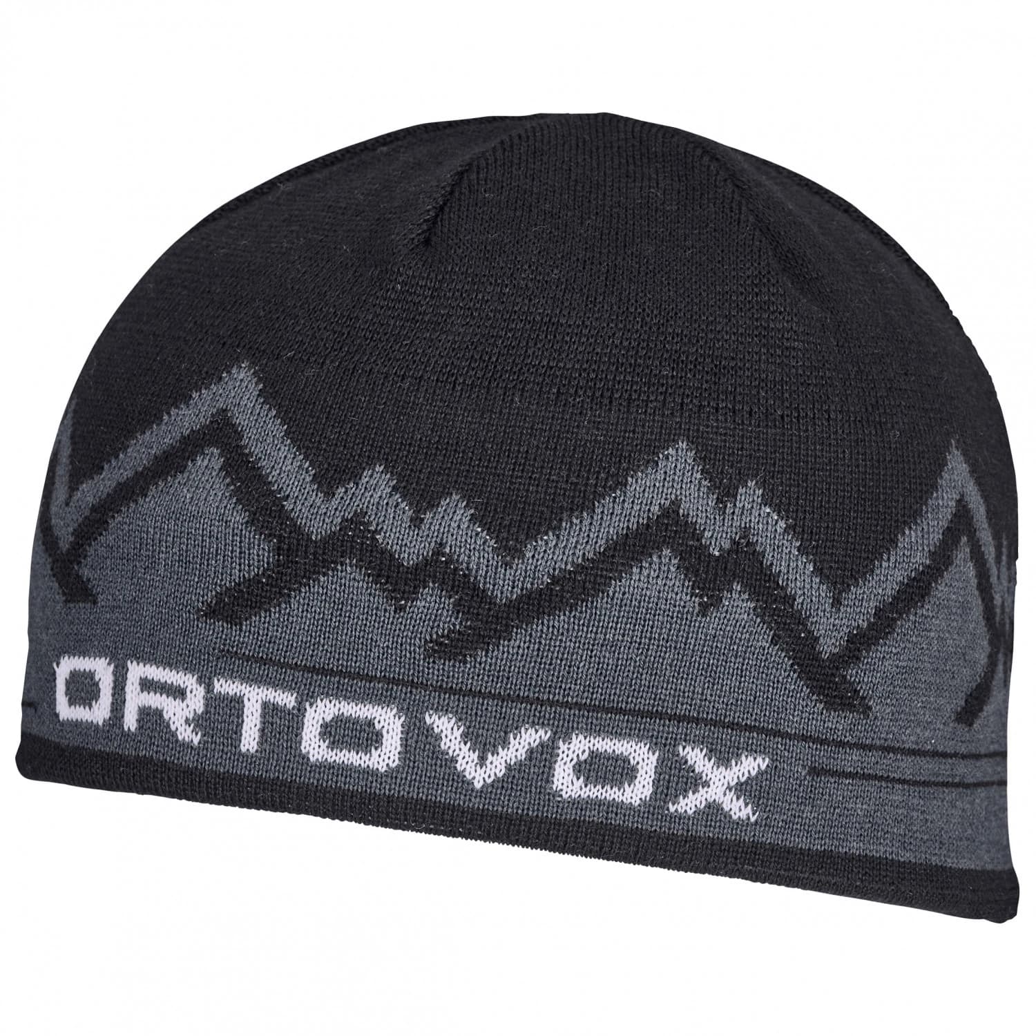 Зимна шапка (beanie) Ortovox Peak Beanie - Black Raven