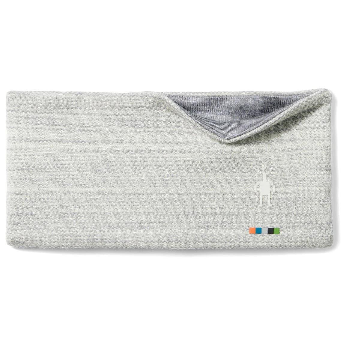 Лента за глава Smartwool Thermal Merino Reversible Headband - Light Gray Color Shift