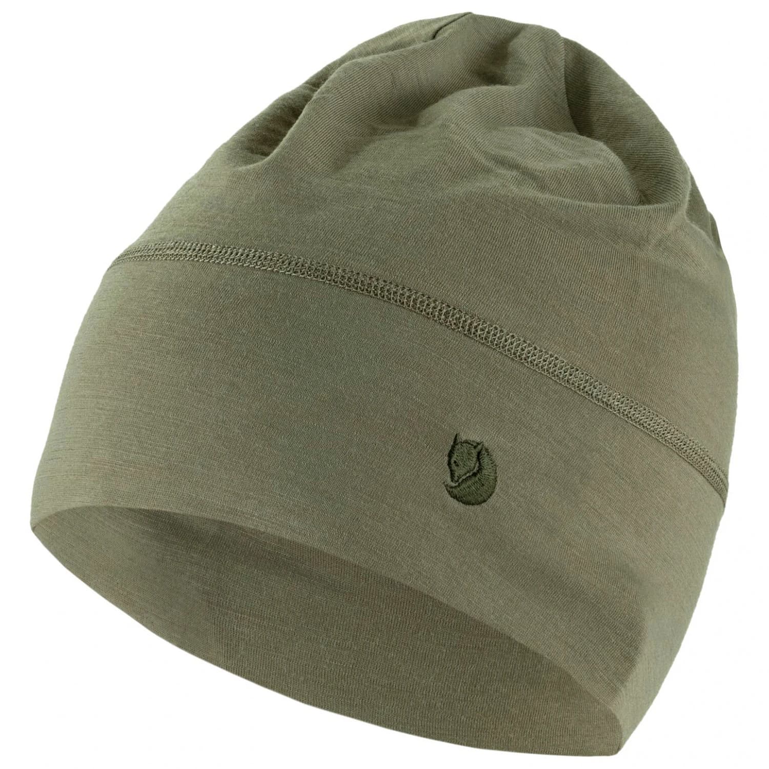 Зимна шапка (beanie) Fjällräven Abisko Lite Wool Beanie - Light Olive