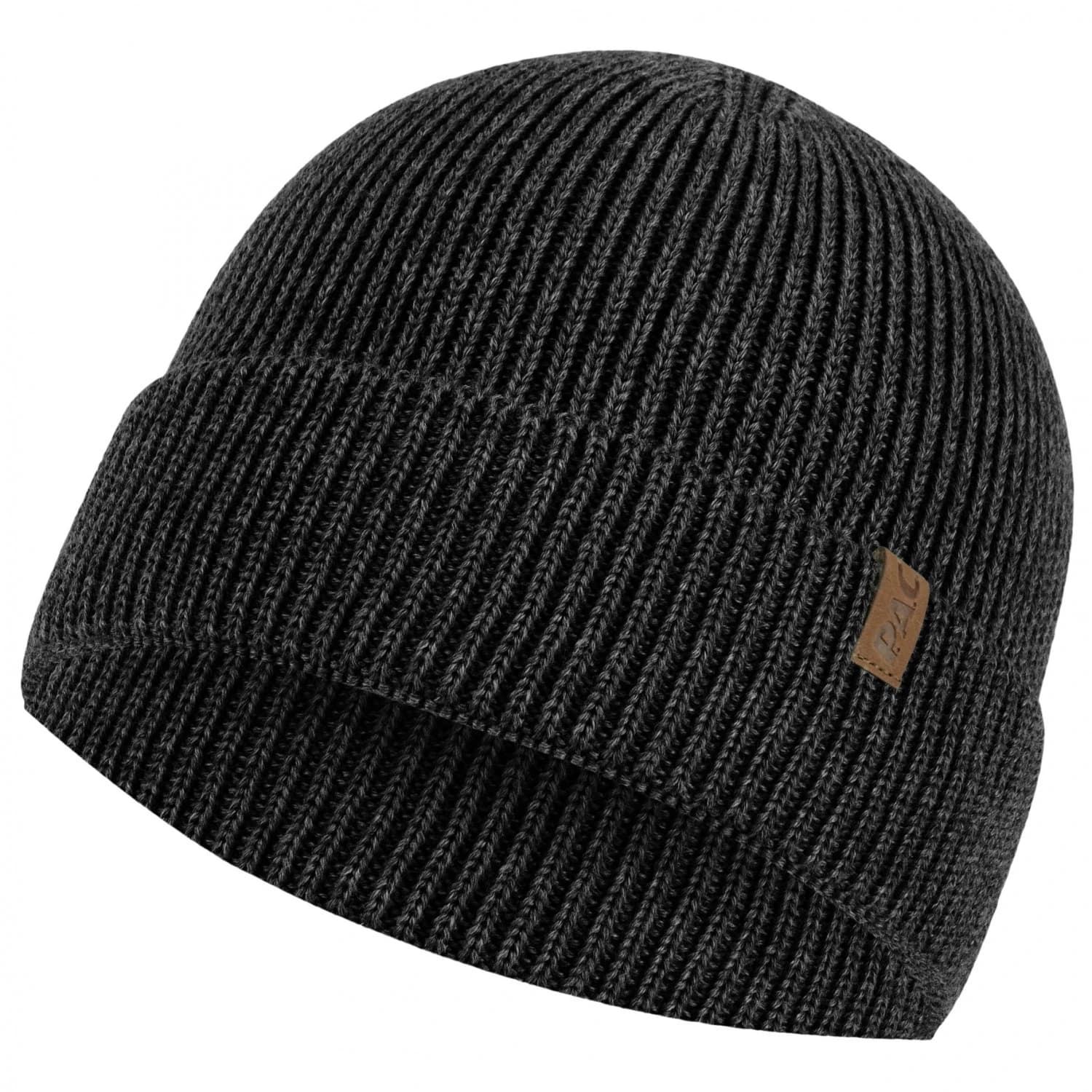 Мъжка зимна шапка (beanie) P.A.C. Nature Lomuo Merino Beanie - Anthracite