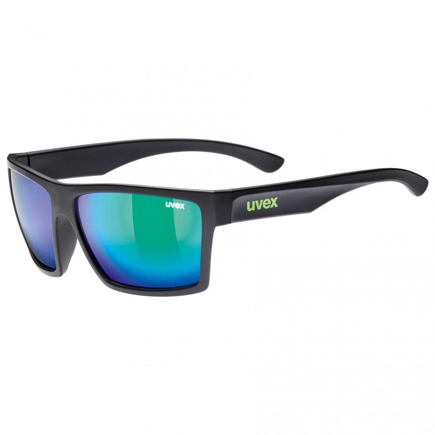 Слънчеви очила Uvex LGL 29 Mirror S3 Sunglasses - Black Mat / Green