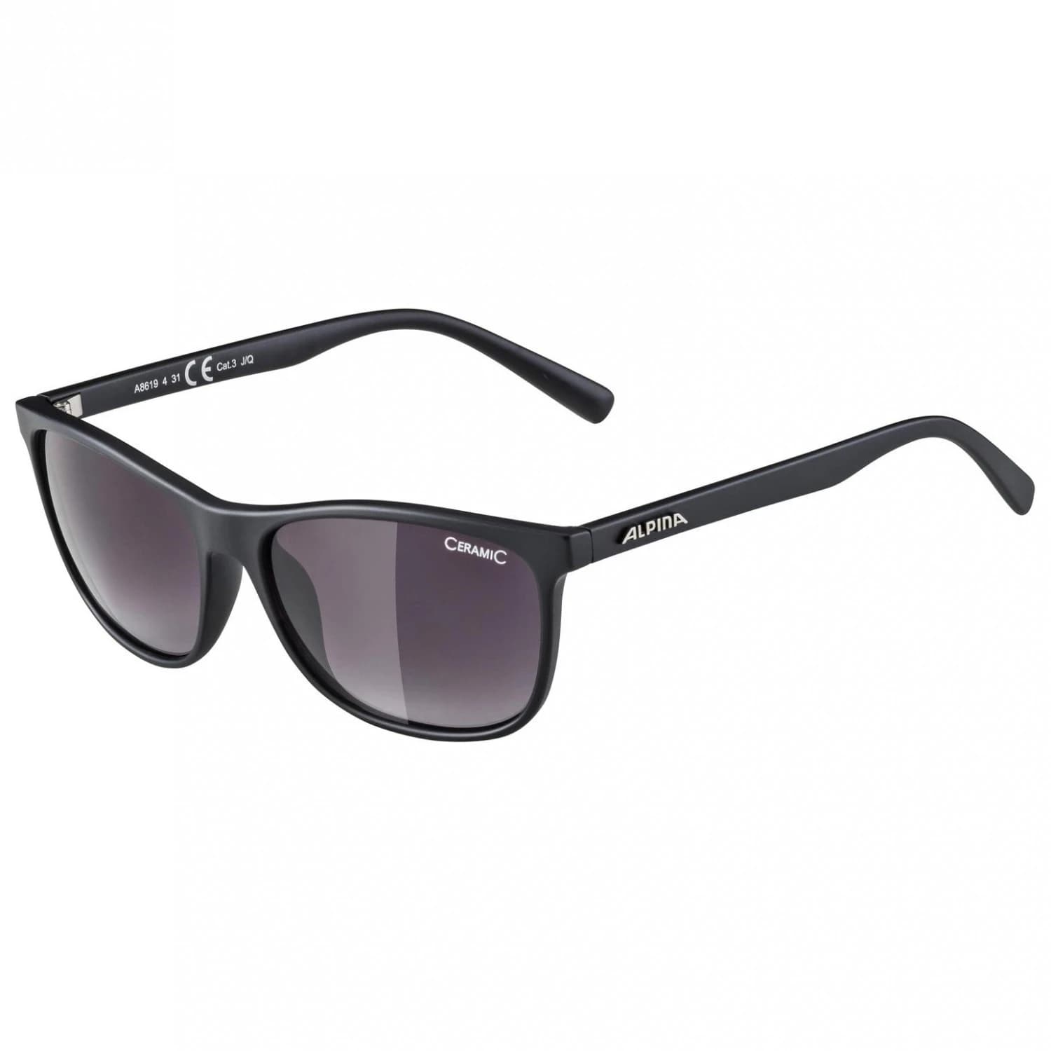 Слънчеви очила Alpina Jaida Ceramic S3 Sunglasses - Black Matt / Black Gradient