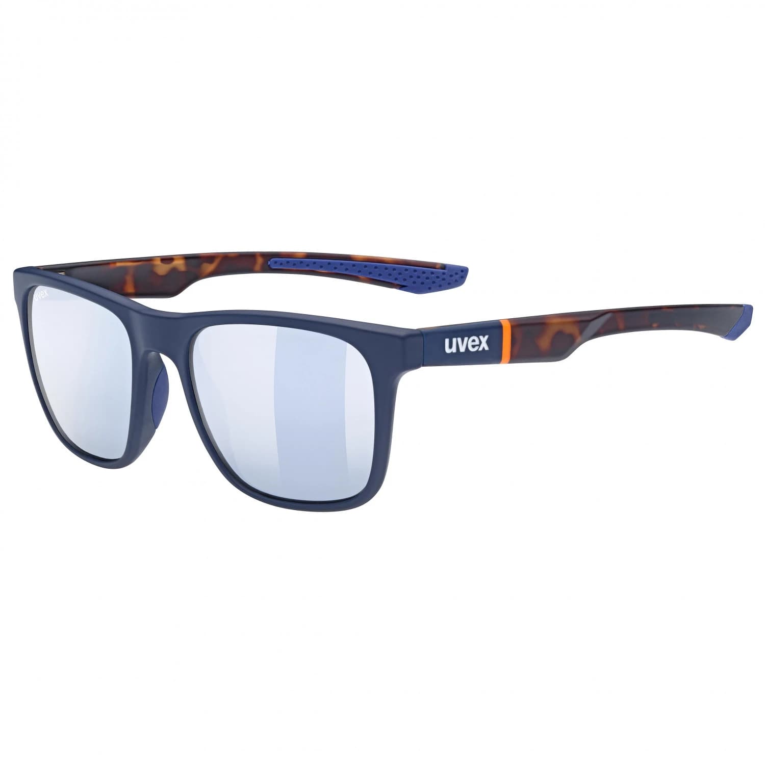Слънчеви очила Uvex Lgl 42 Mirror Cat: 3 Sunglasses - Blue Mat Havanna / Silver Lite Mirror