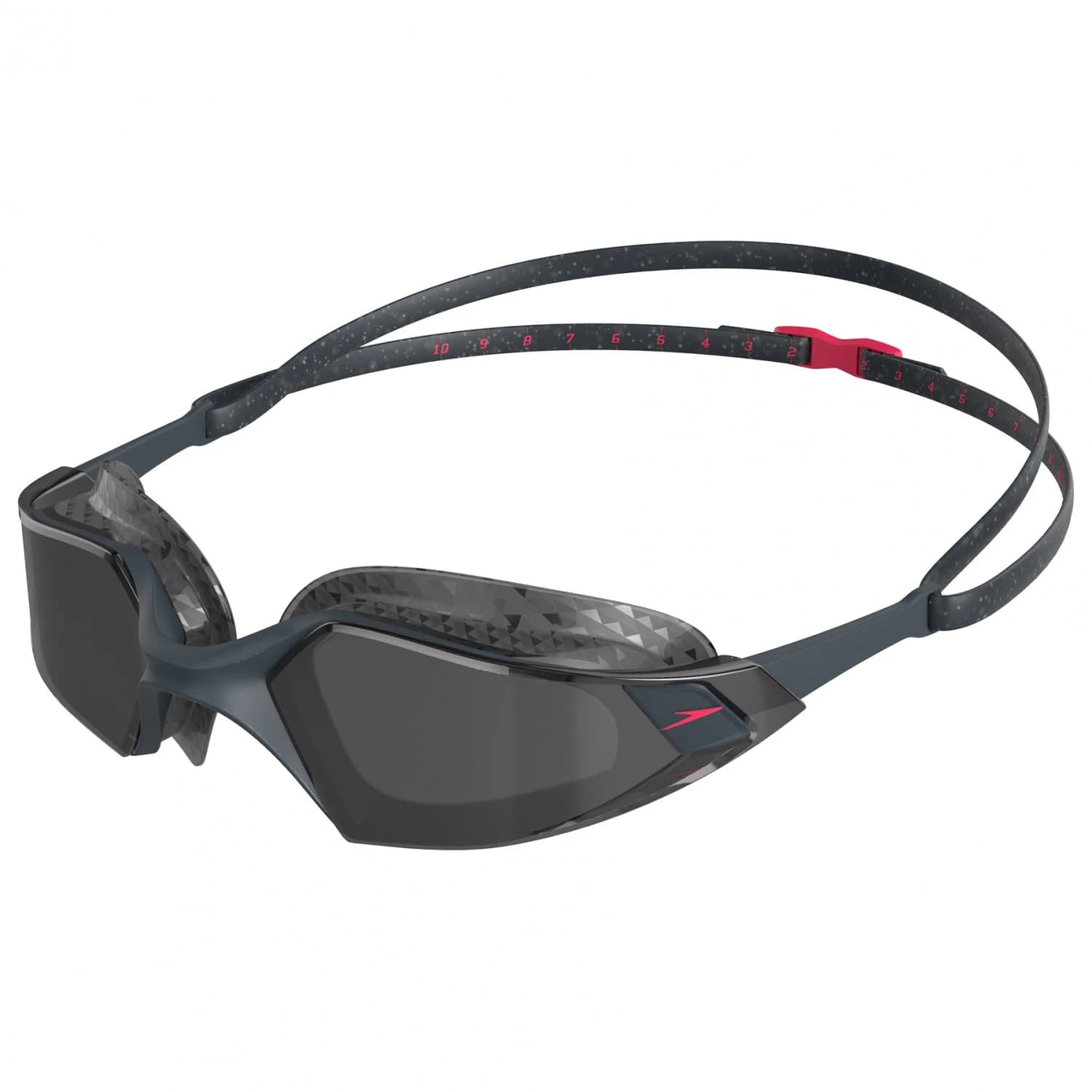 Плувни очила Speedo Aquapulse Pro Swimming goggles - Oxid Grey / Psycho Red / Smoke