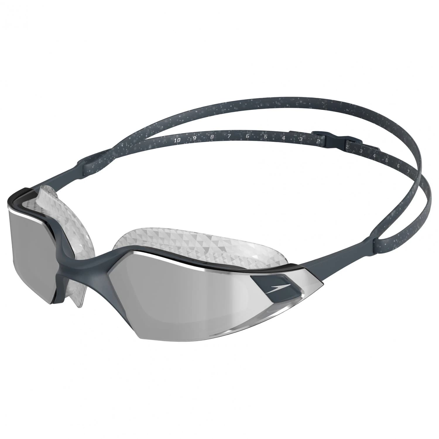 Плувни очила Speedo Aquapulse Pro Mirror Swimming goggles - Oxid Grey / Silver / Chrome