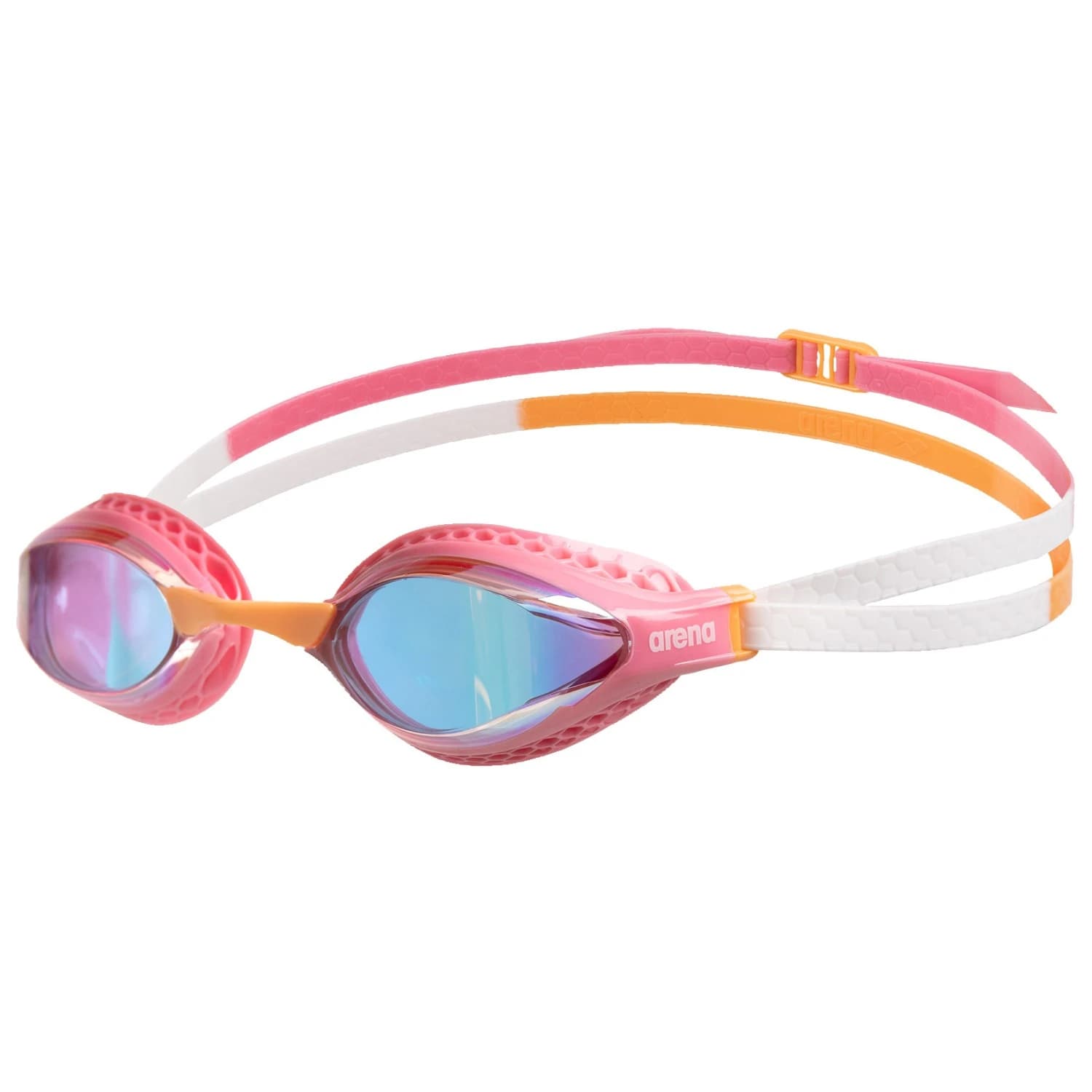 Плувни очила Arena Airspeed Mirror Swimming goggles - Yellow Copper / Light Pink / Orange