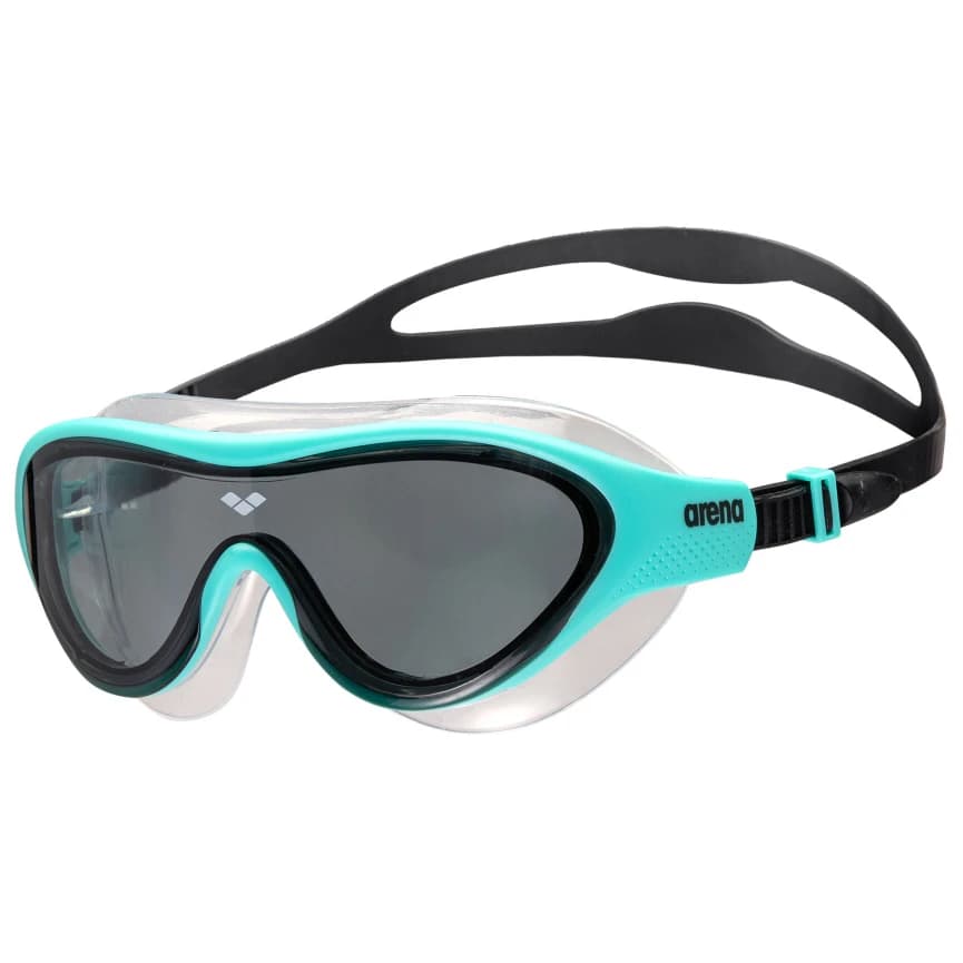 Детски плувни очила Arena Kid's The One Mask Swimming goggles - Dark Smoke / Water / Black