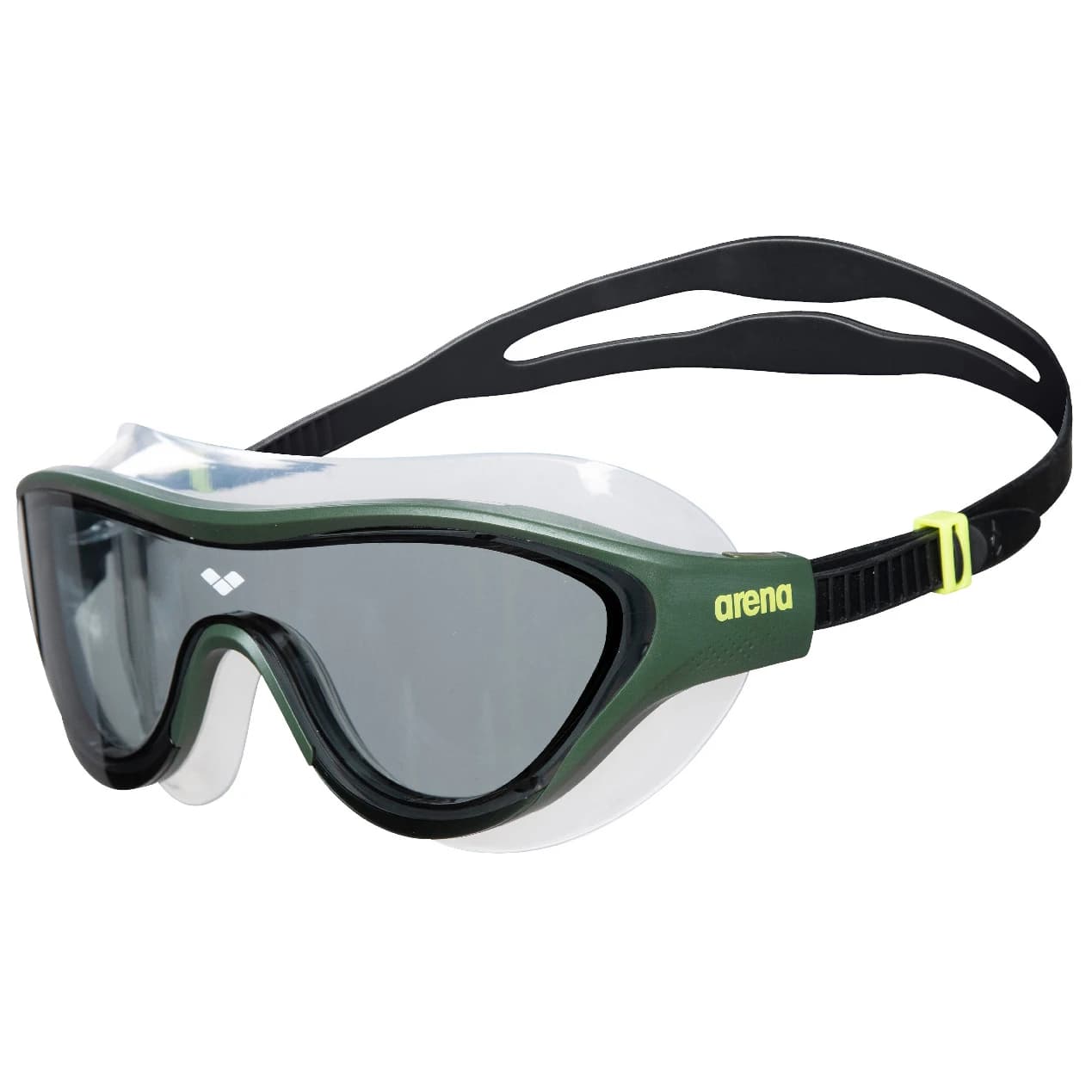 Плувни очила Arena The One Mask Swimming goggles - Smoke / Deep Green / Black