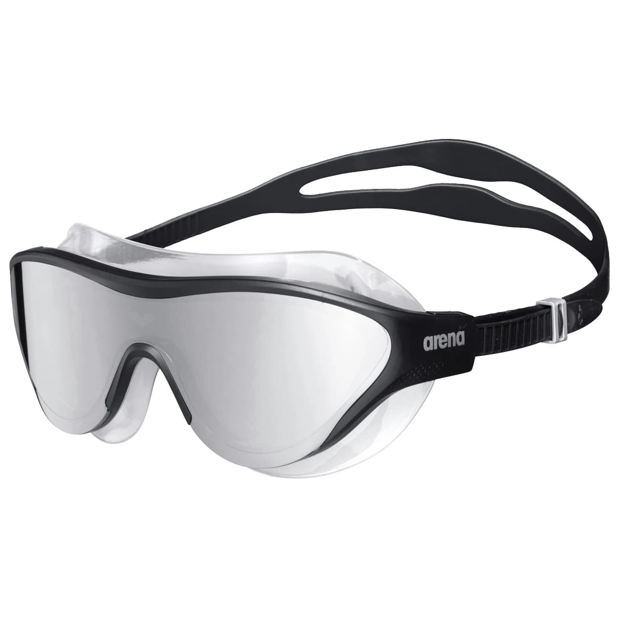 Плувни очила Arena The One Mask Mirror Swimming goggles - Silver / Black / Black