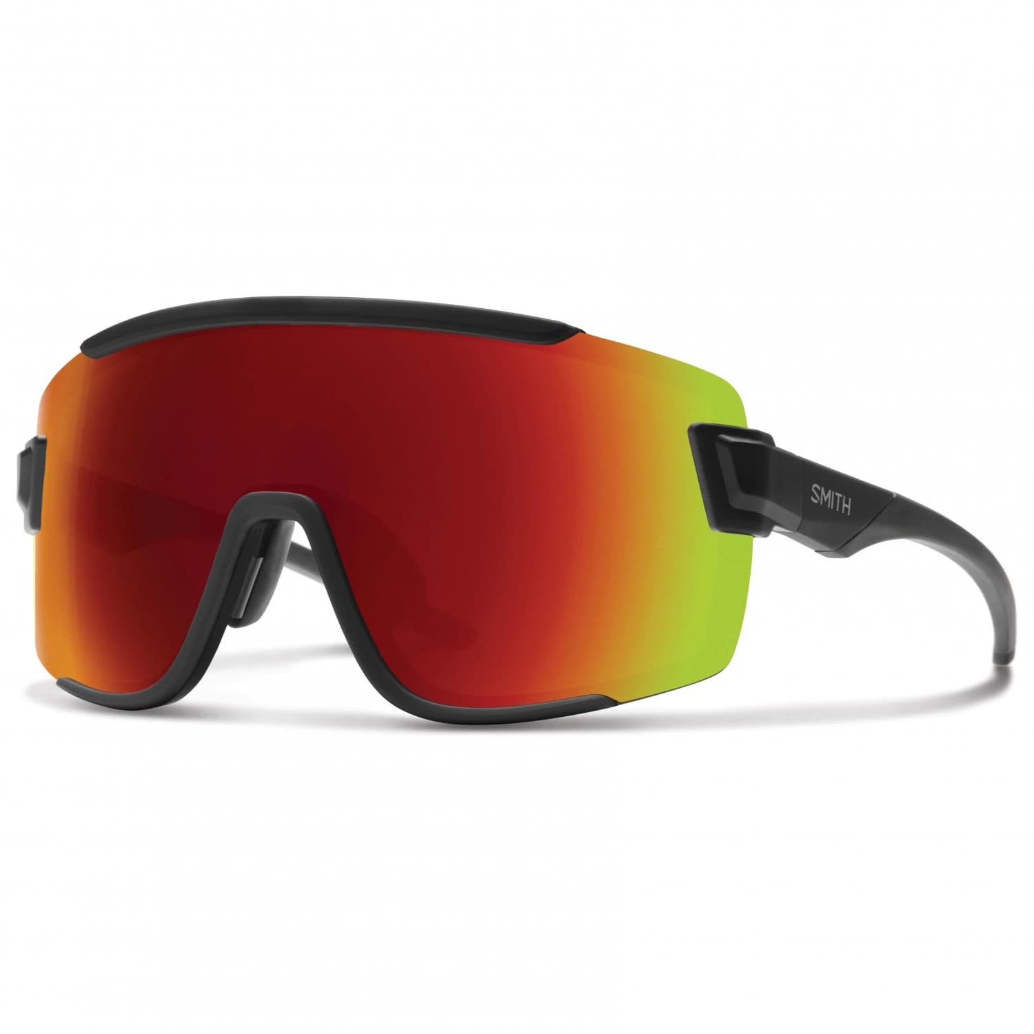 Очила за колоездене Smith Wildcat ChromaPop S3 (VLT 15%) + S0 (VLT 90%) Cycling glasses - Matte Black / CP Red Mirror + Clear