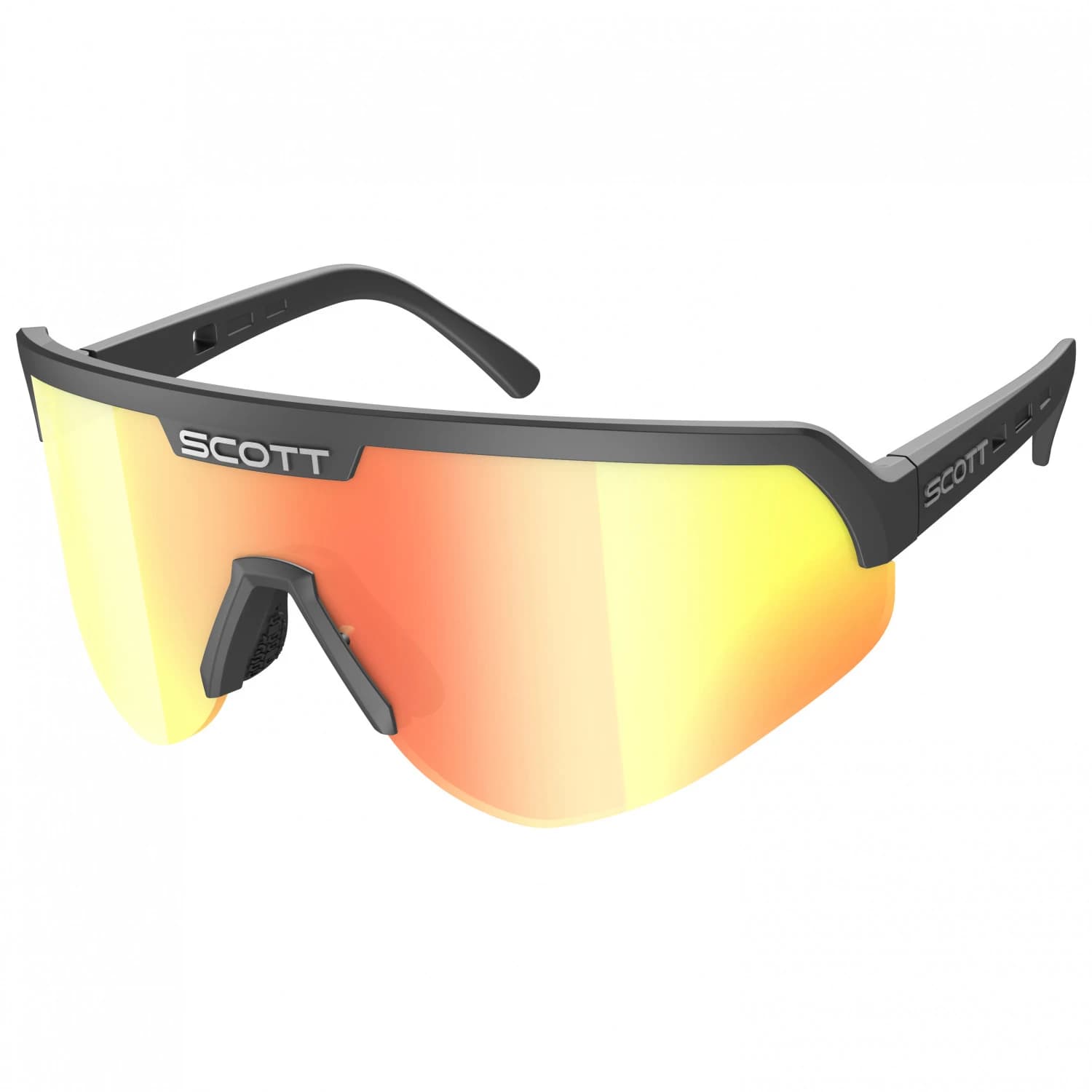 Очила за колоездене Scott Sunglasses Sport Shield S3 Cycling glasses - Black / Glas: Red Chrome
