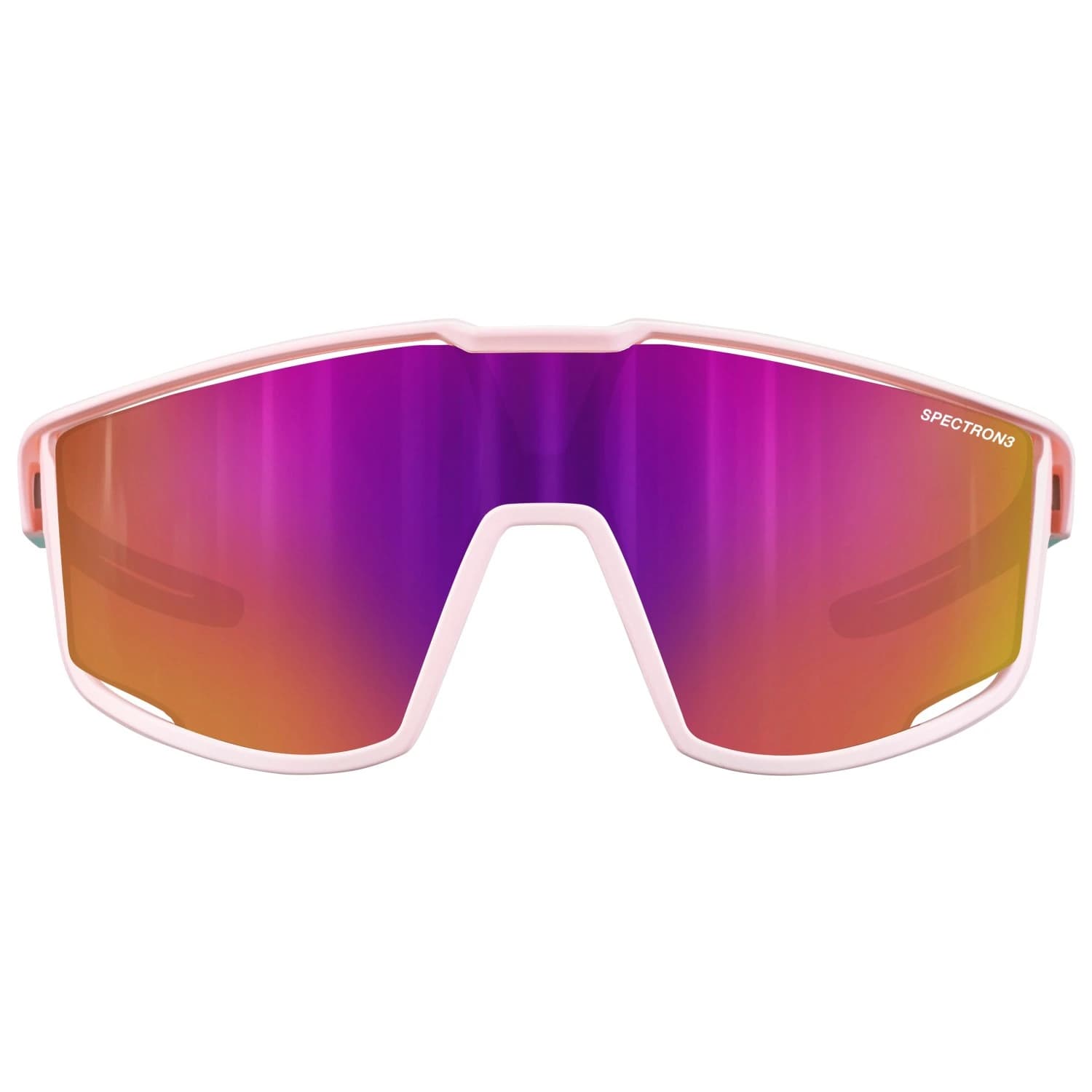 Детски очила за колоездене Julbo Kid's Fury S Spectron3 (VLT 13%) Cycling glasses - Pastell Rose / Pastell Blue / Grey Rose Flash