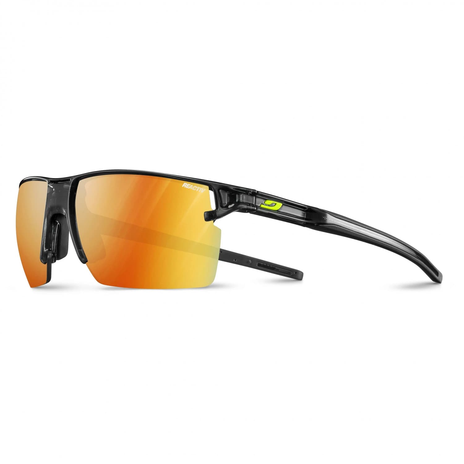 Слънчеви очила Julbo Outline Reactive S1-3 Light Amplifier (VLT 75-17%) Sunglasses - Black / Black / Light Amplifier