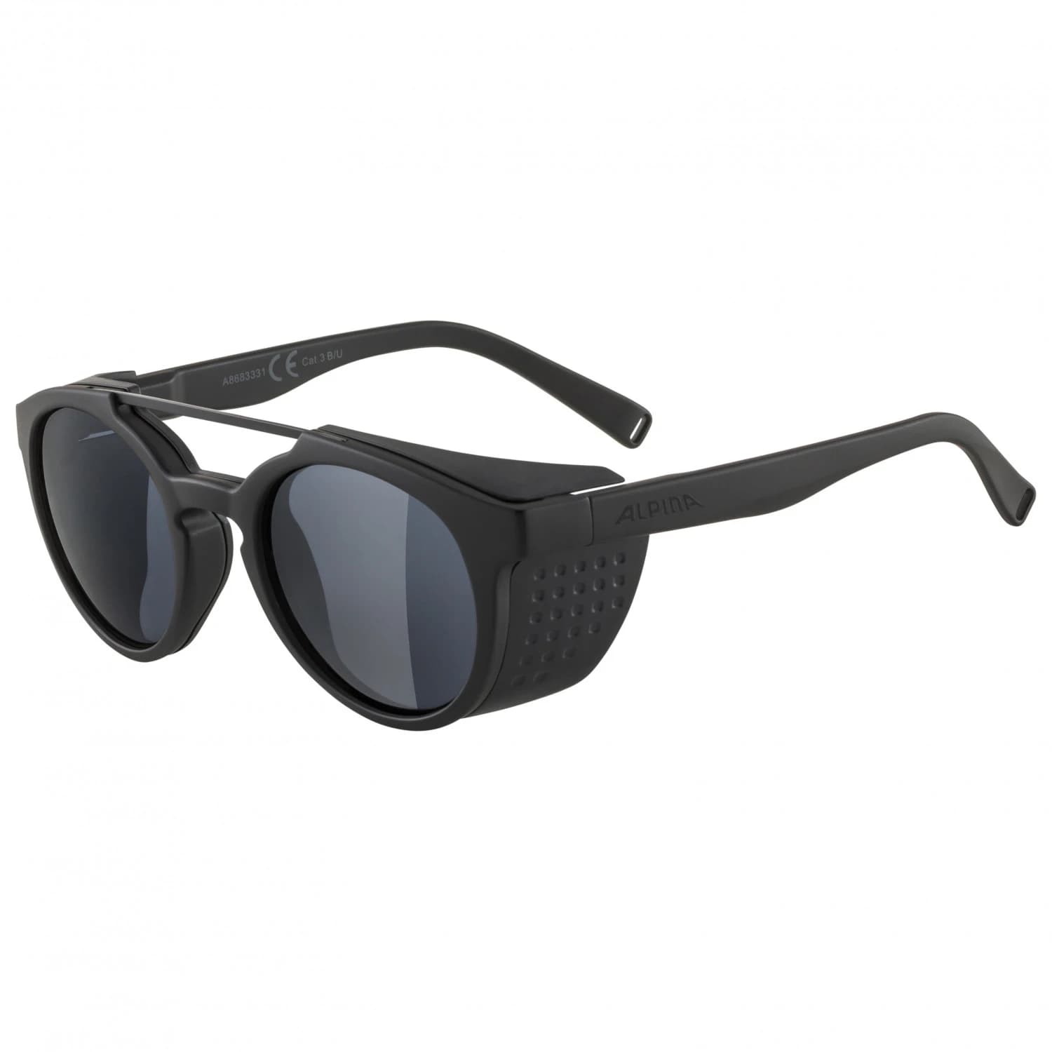 Алпийски очила Alpina Glace Mirror Cat. 3 Sunglasses - All Black Matt / Black Mirror