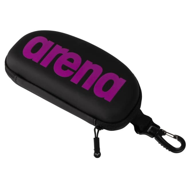 Кутия за плувна очила Arena Goggle Case Swimming goggles - Black / Purple / Black