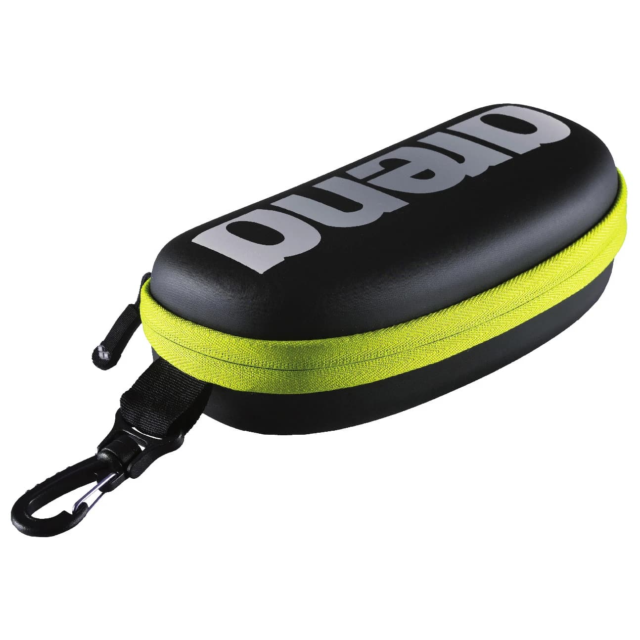 Кутия за плувна очила Arena Goggle Case Swimming goggles - Black / Silver / Fluo Yellow